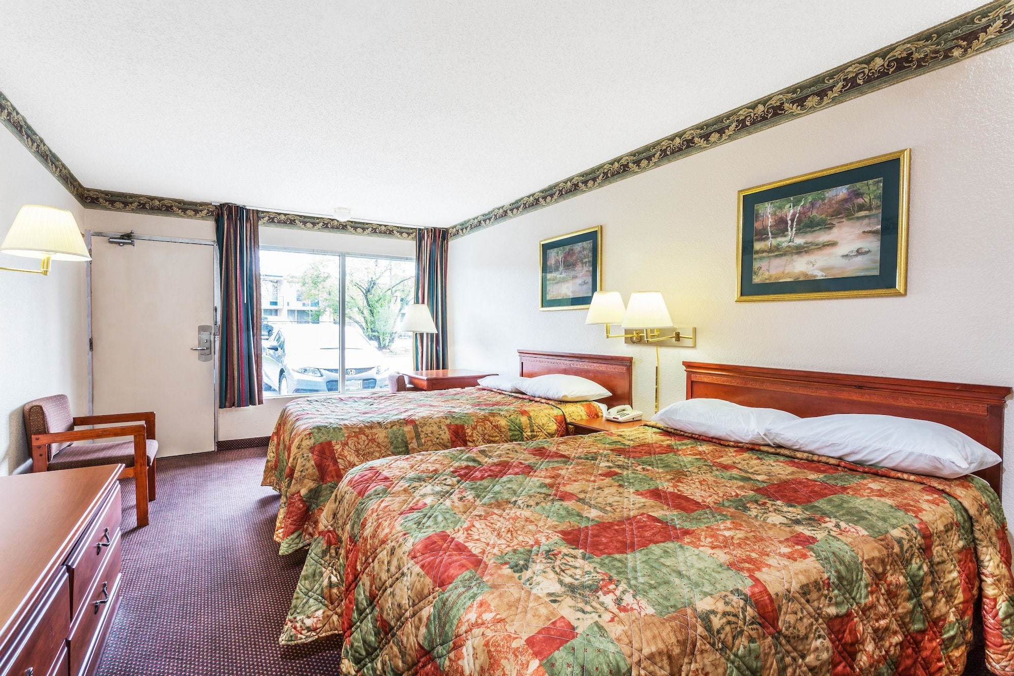 Room, 2 Double Beds, Smoking