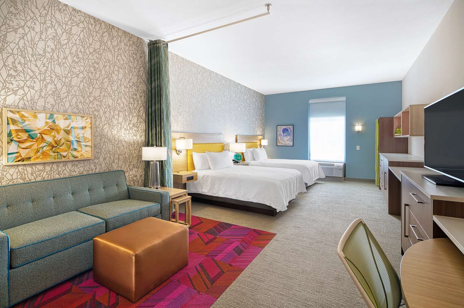 جناح استوديو بسريرين كوين لذوي الإعاقة، Home2 Suites By Hilton Batesville Ms 2/3