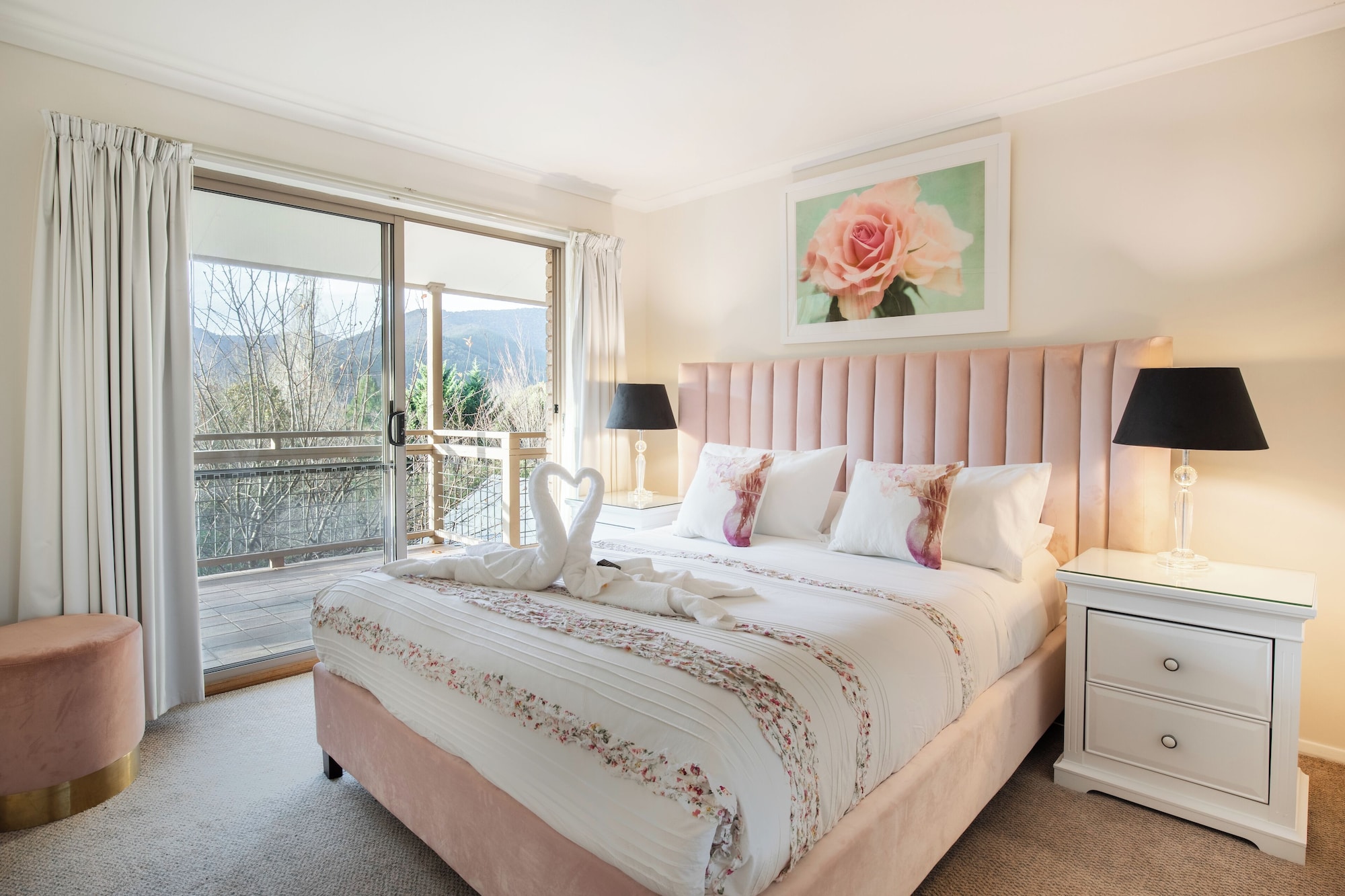 شقة بسرير كوين وسريرين منفصلين بإطلالة على الحديقة بشرفة، CHESTNUT TREE HOLIDAY APARTMENTS 4/10