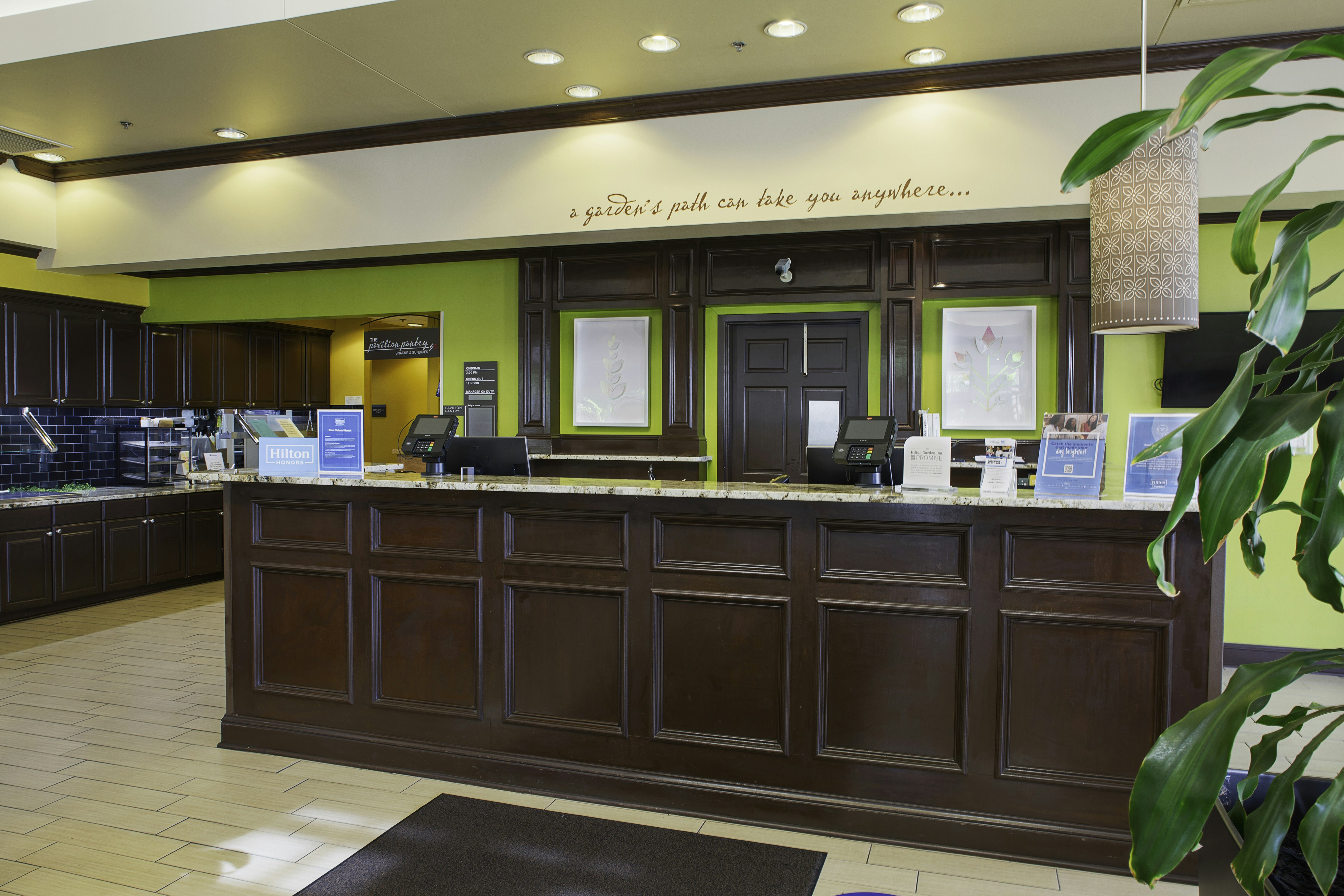 Lobby at HILTON GARDEN INN BENTONVILLE HOTEL, BENTONVILLE - AR