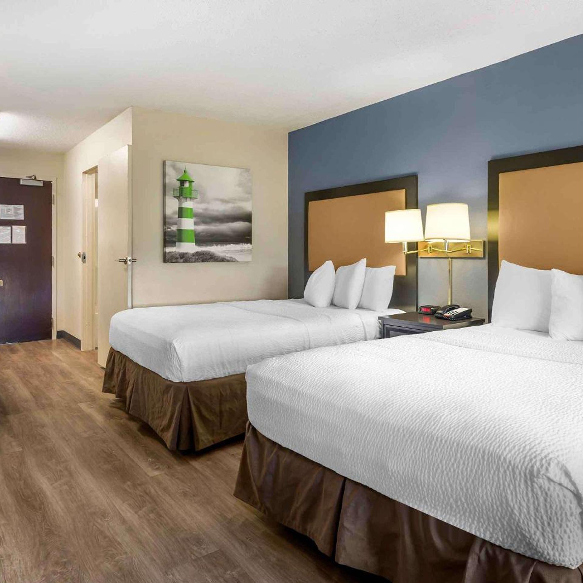 غرفة بسريرين كوين، Studio 6 Extended Stay Fishkill Westage Center NY 2/8
