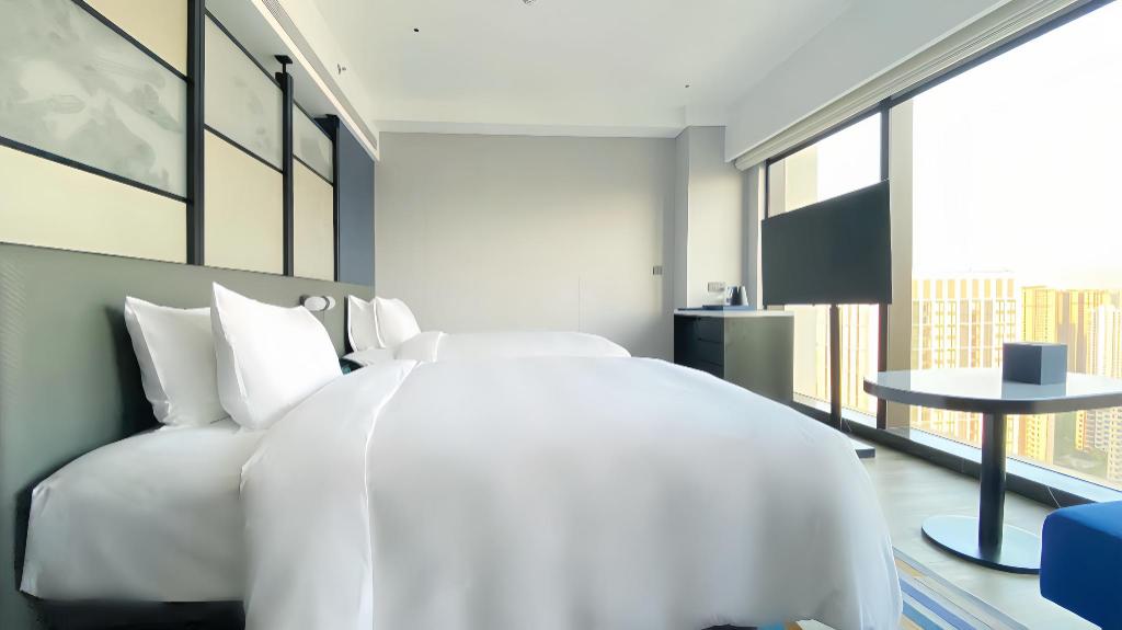 Guest Room, Premium, 2 Double Beds, Ocean View, High Floor