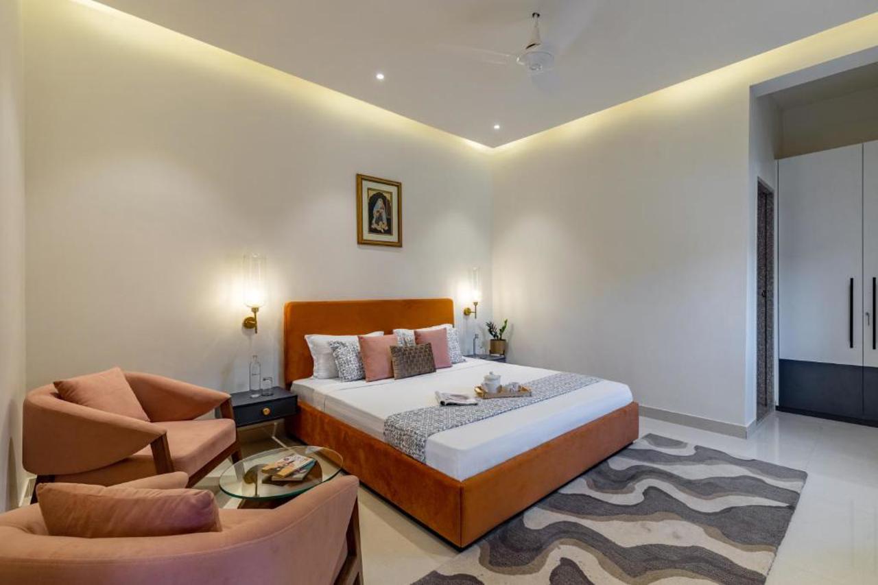Room at ELIVAAS Luxe 3 BHK with Pvt Pool Shourya Zenna, UDAIPUR