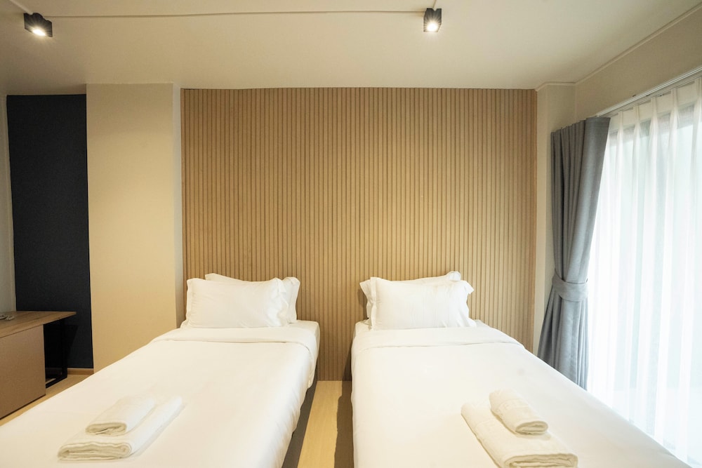 غرفة قياسية بسريرين منفصلين، Infinite Hotel at Ratchada 10/10