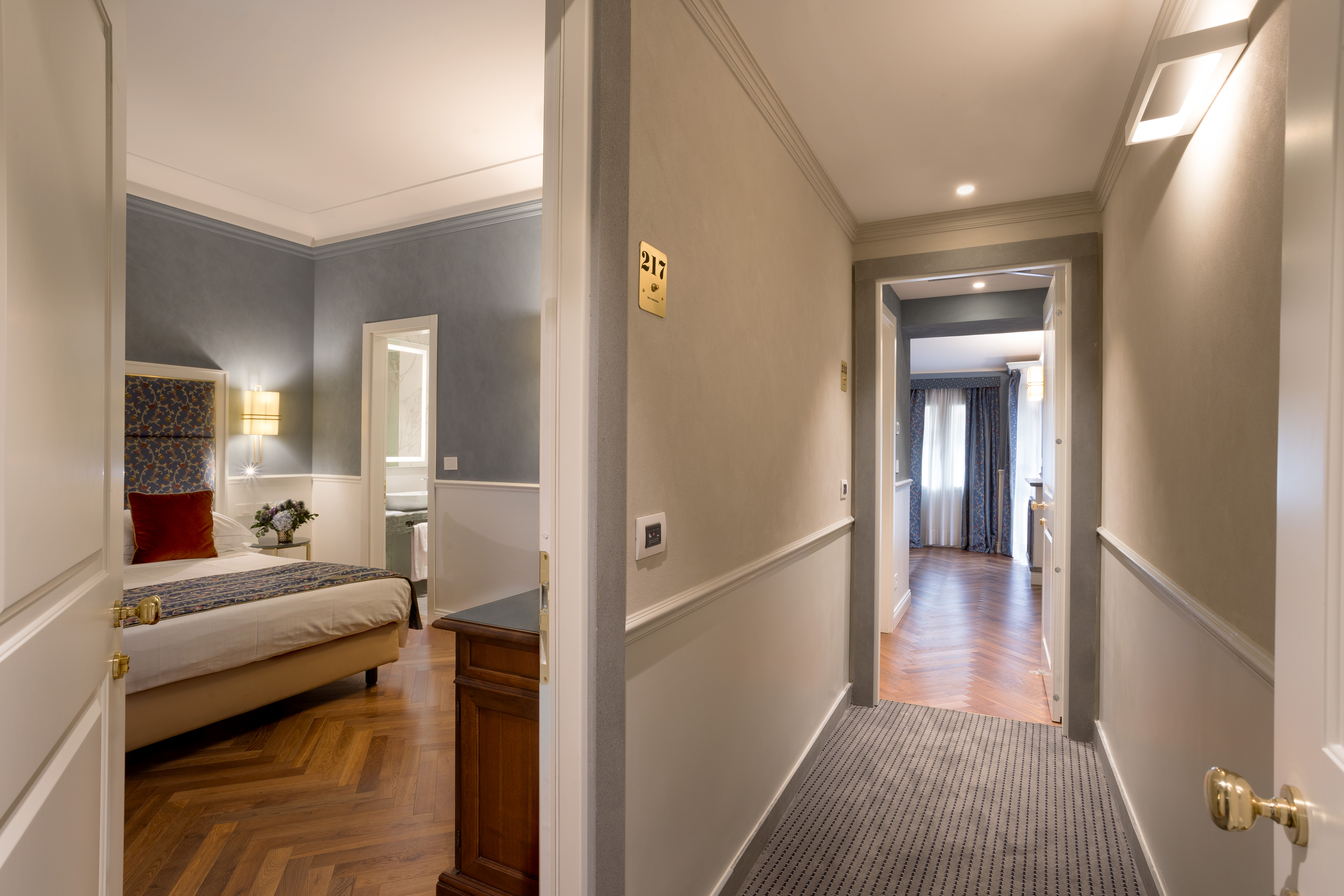 غرفة ديلوكس عائلية، Rivoli Boutique Hotel 7/8