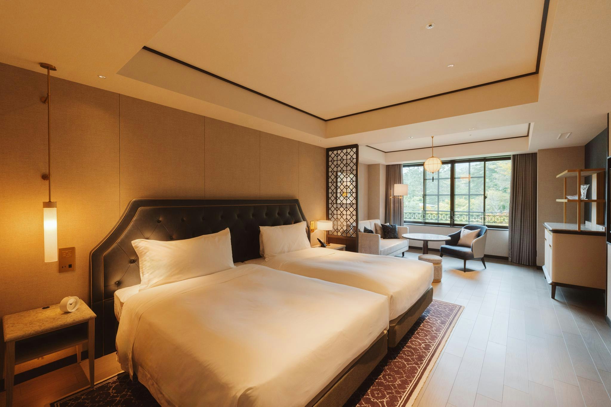 Premier, Twin Beds, Hot Spring Bath