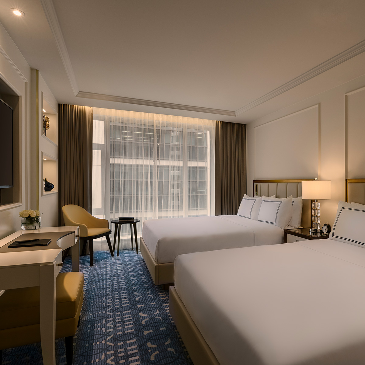 Aqua Marine, 2 Queen Beds