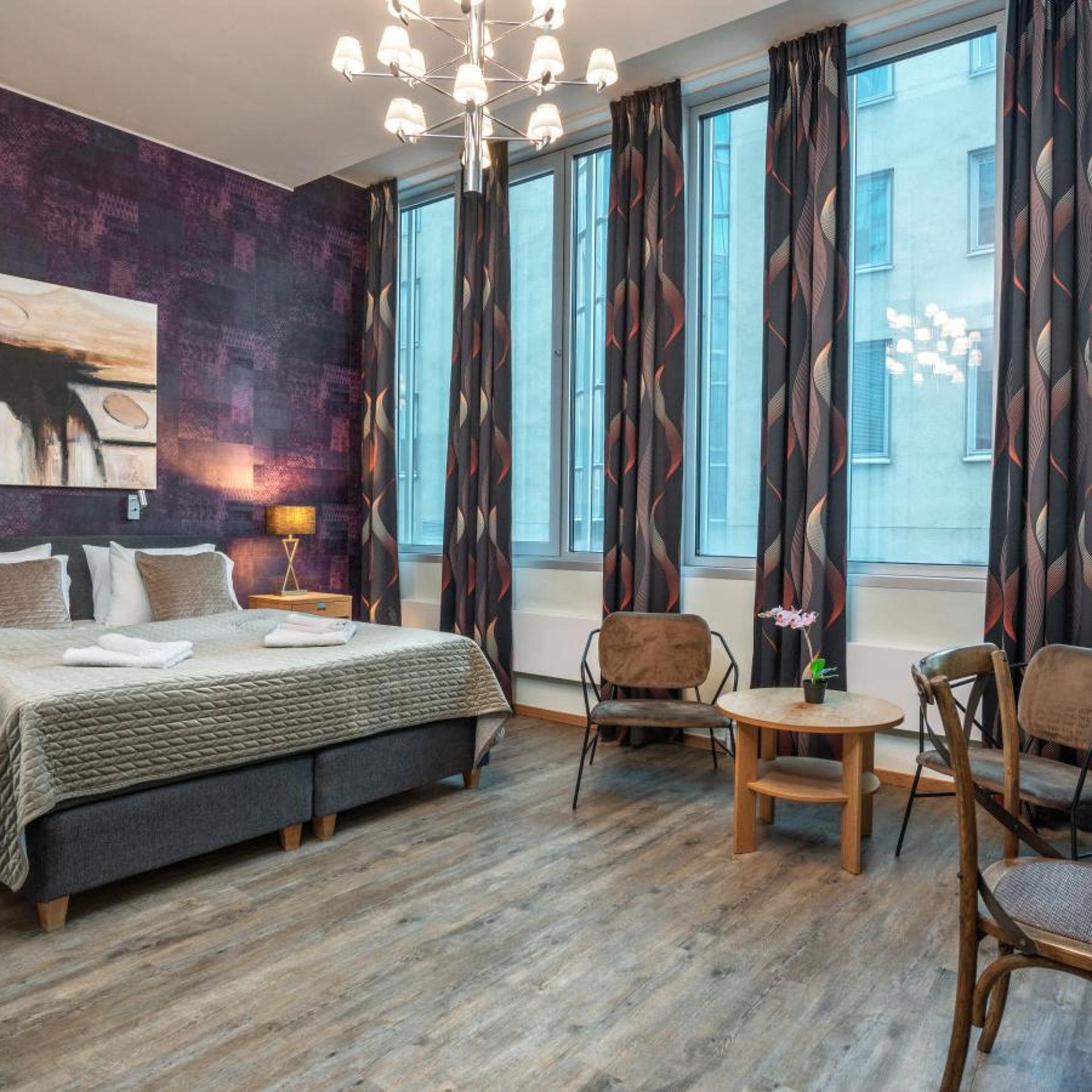 Business, Double Bed, Sauna