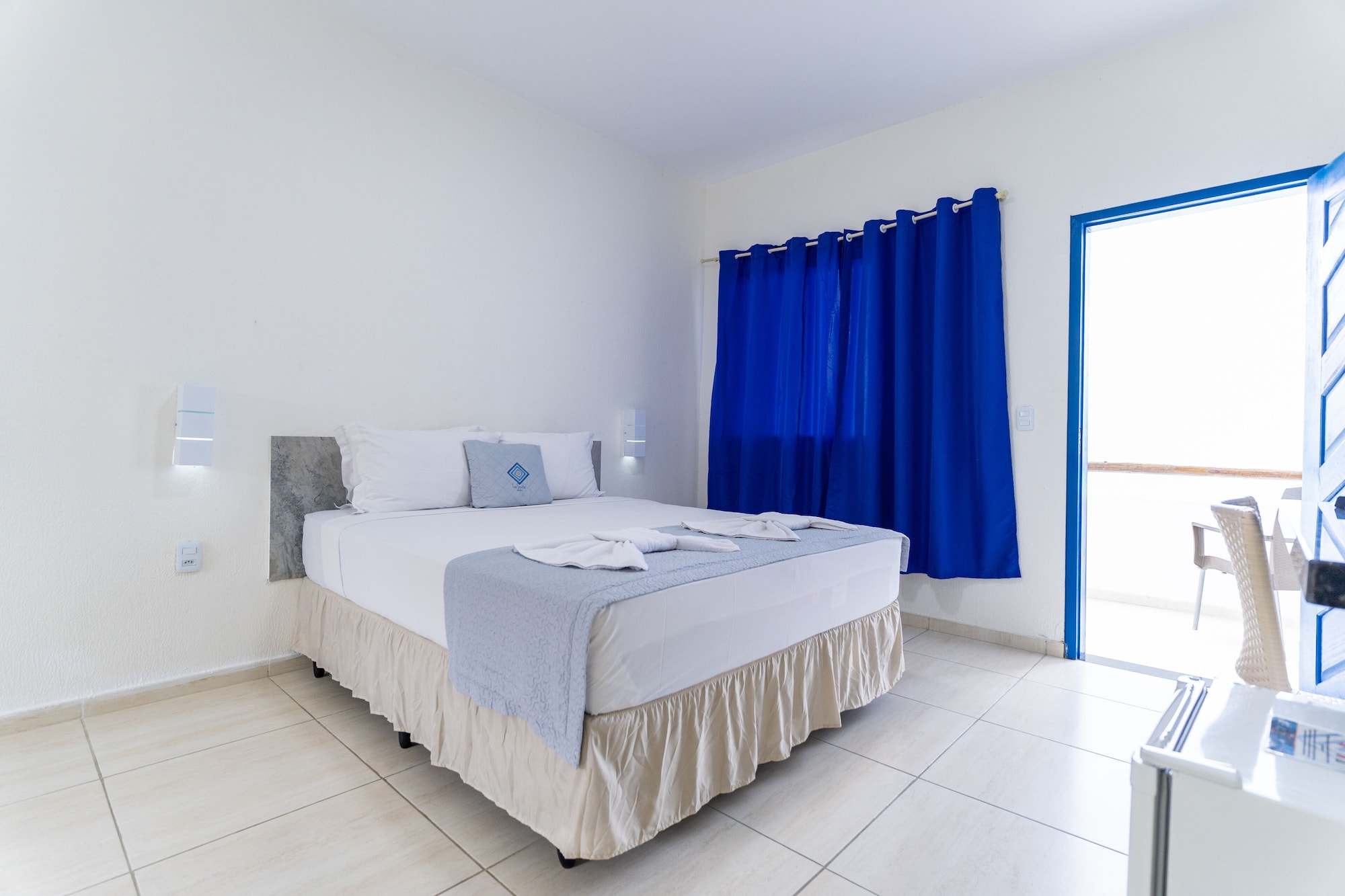 غرفة سوبيريور بسريرين منفصلين بشرفة، La Suite Praia 10/10