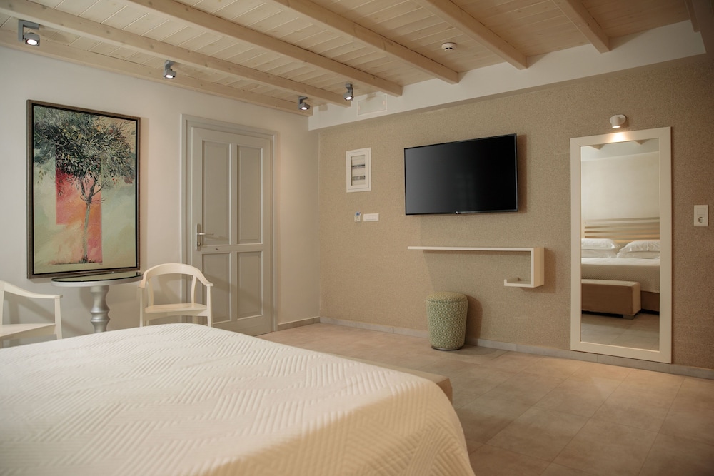 غرفة بريميوم بسريرين منفصلين بحوض جاكوزي في الطابق الأرضي، Iria Beach art hotel 2/10