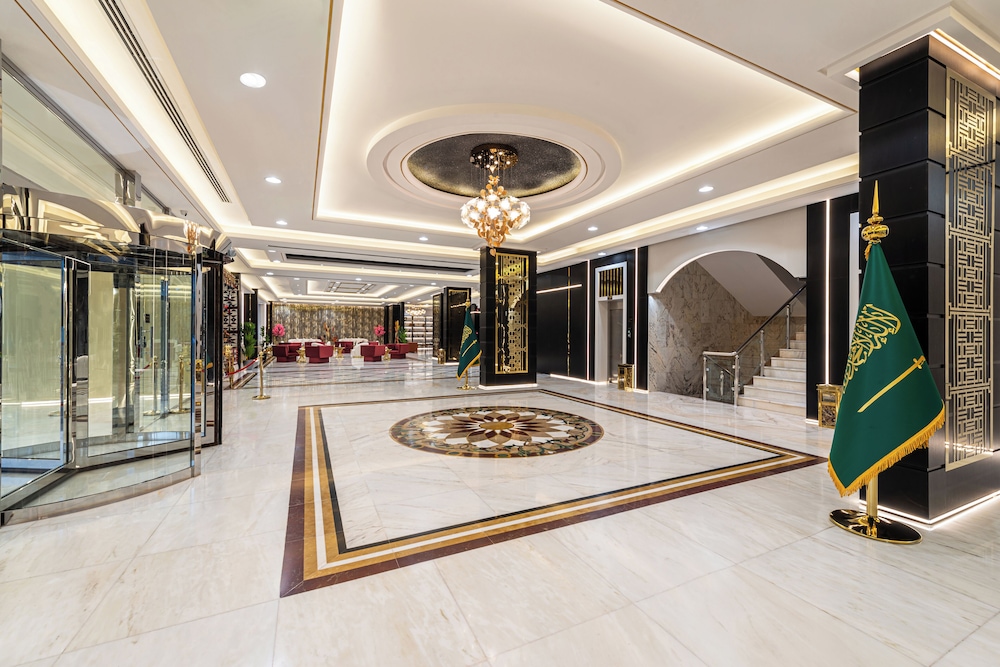 Lobby at Ross Hotel, RIYADH