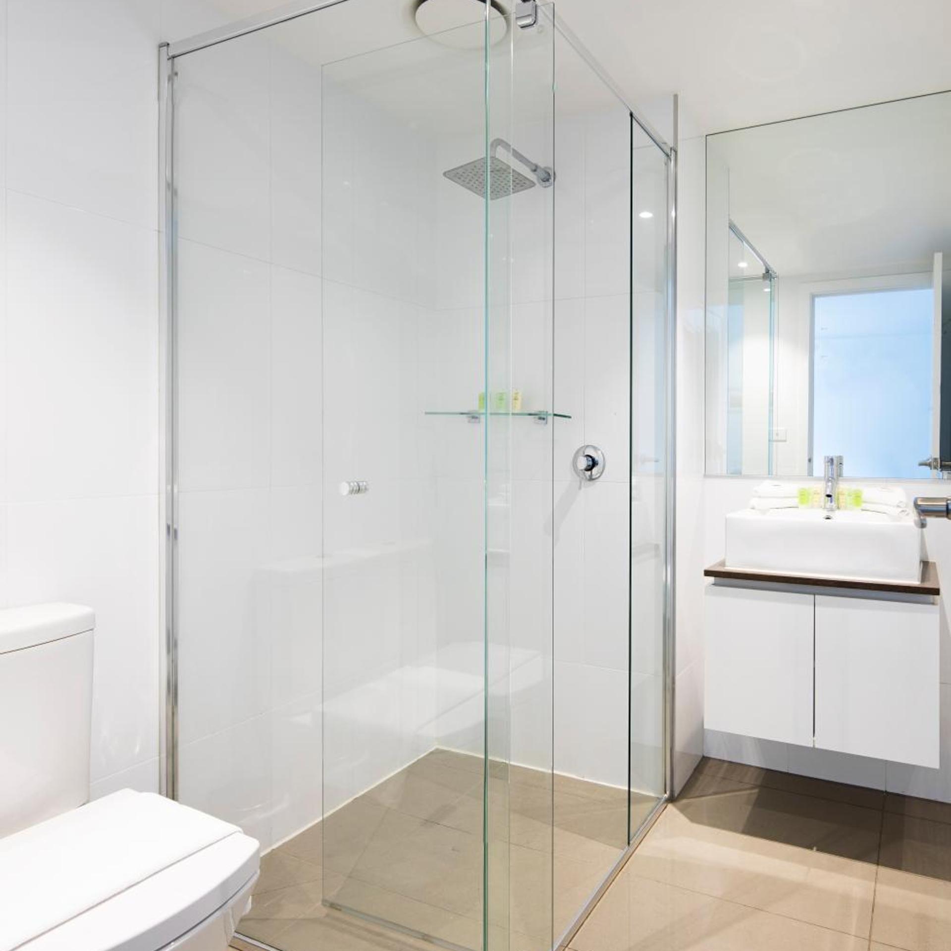 شقة بشرفة بغرفة نوم واحدة، RNR Serviced Apartments North Melbourne 5/10