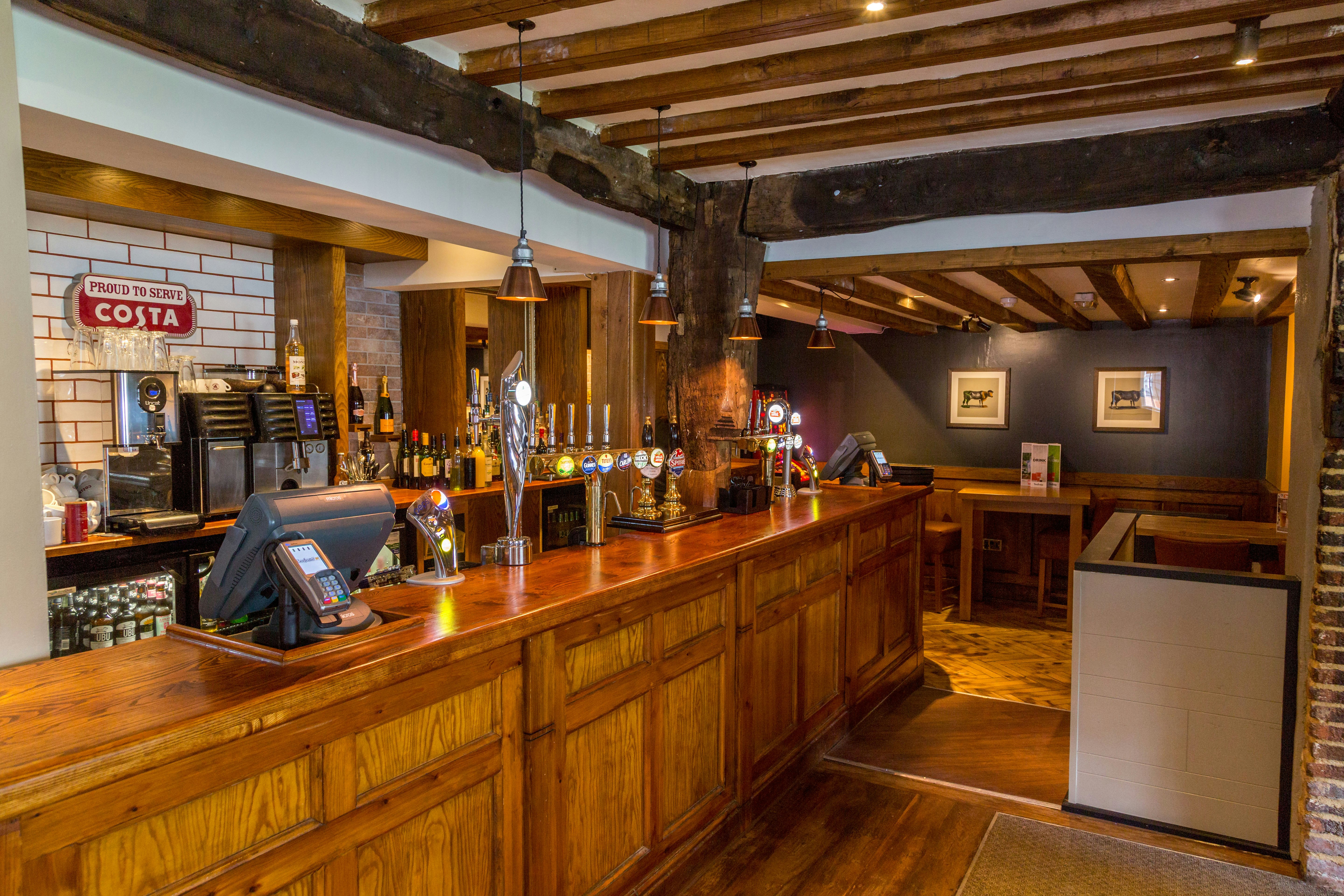 Lobby at Premier Inn Tonbridge North, TONBRIDGE