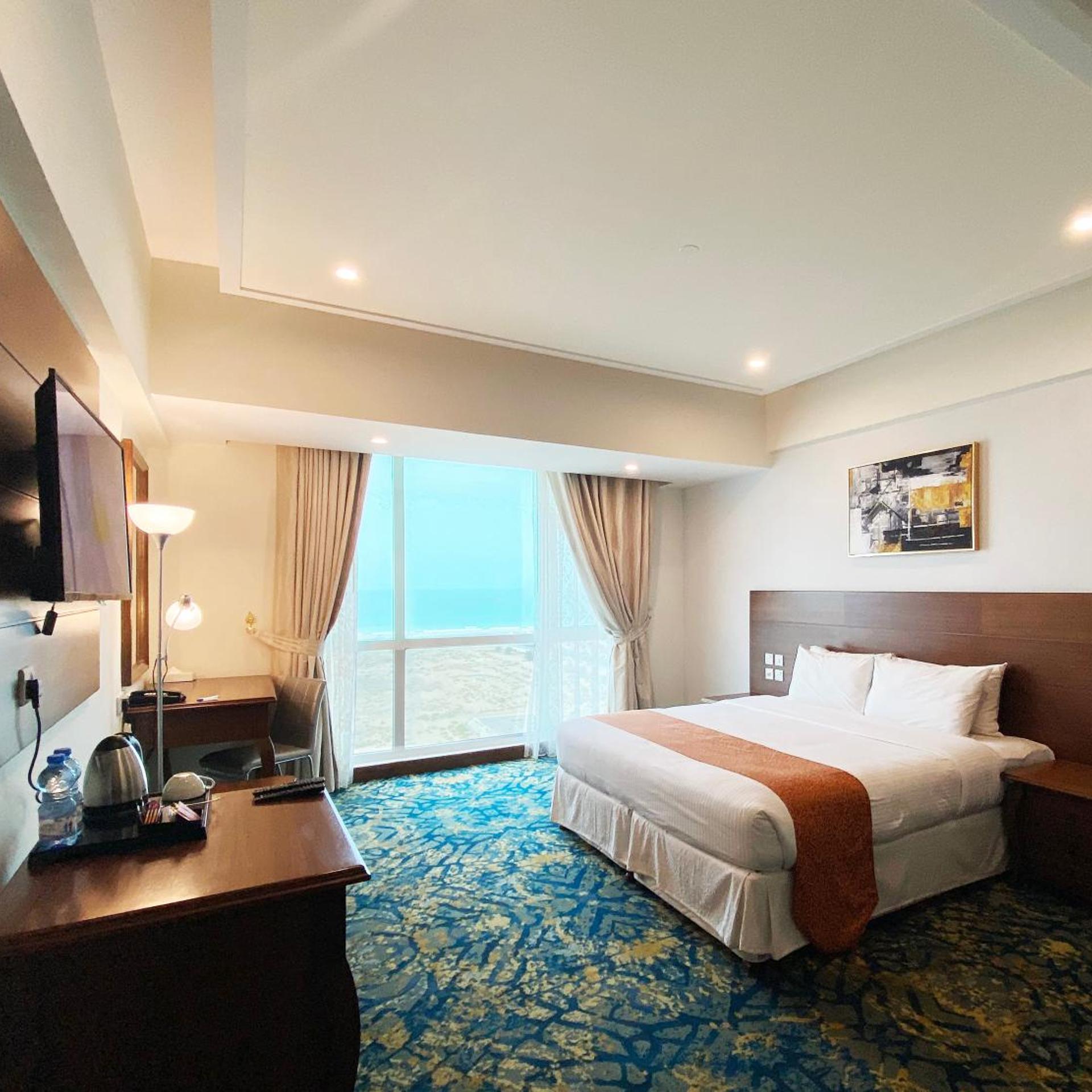 Deluxe, Double Bed, Sea View