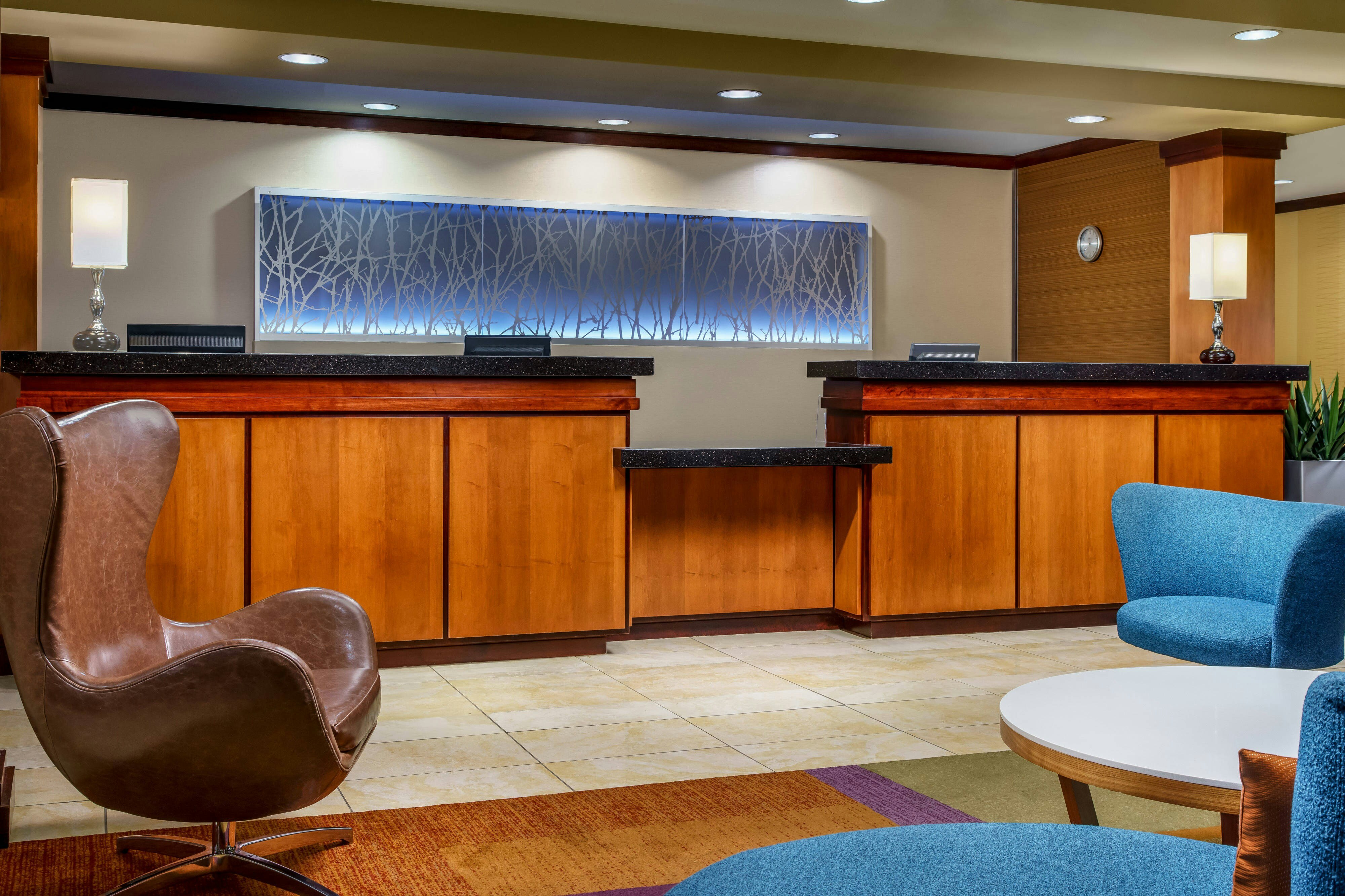 Lobby at Fairfield Inn Suites Peoria East, EAST PEORIA - IL