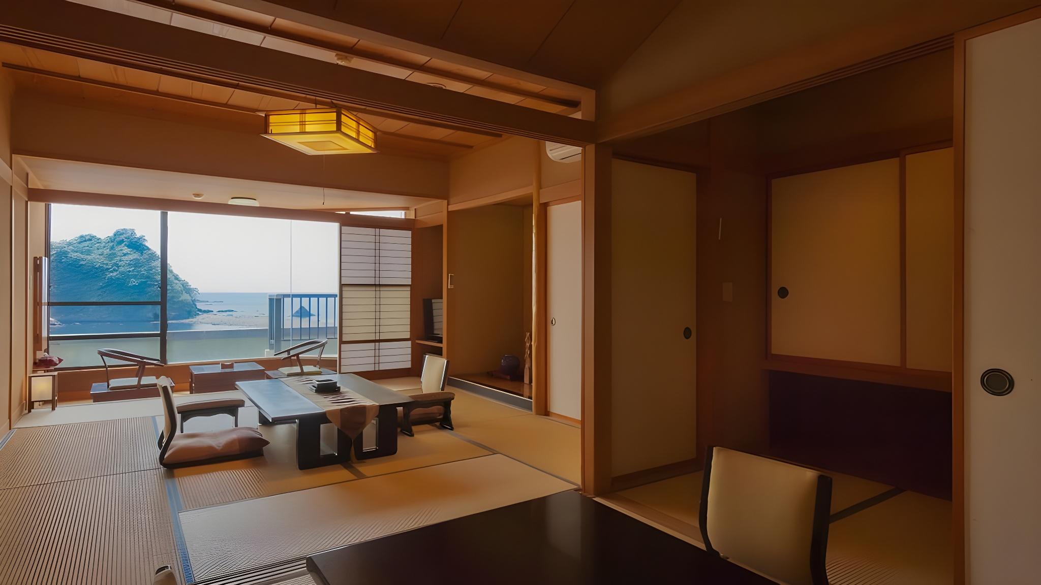 Japanese, Superior, Ocean Front, Balcony