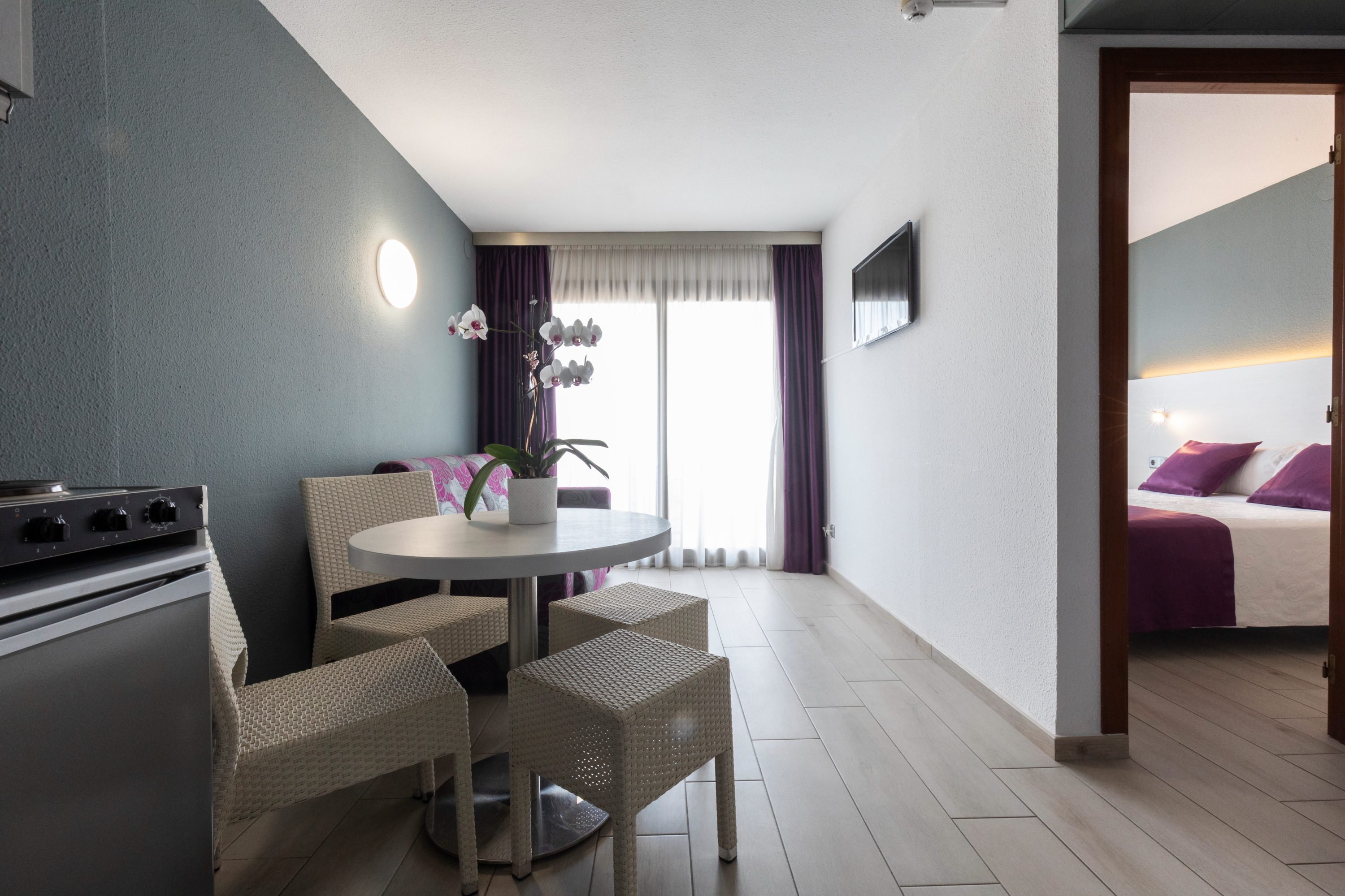 شقة عائلية بغرفة نوم واحدة، Aparthotel Miami Park 4/4