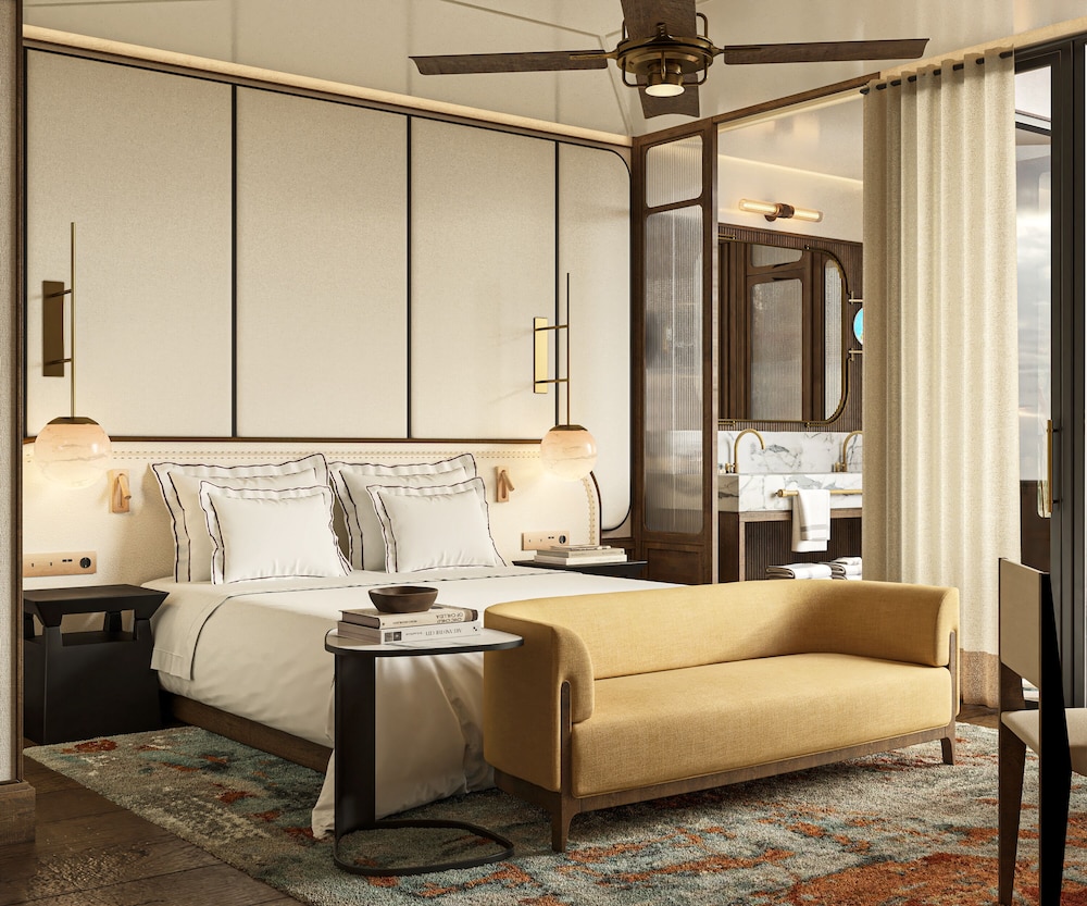 Study, Suite, Single, King Bed, Sofa