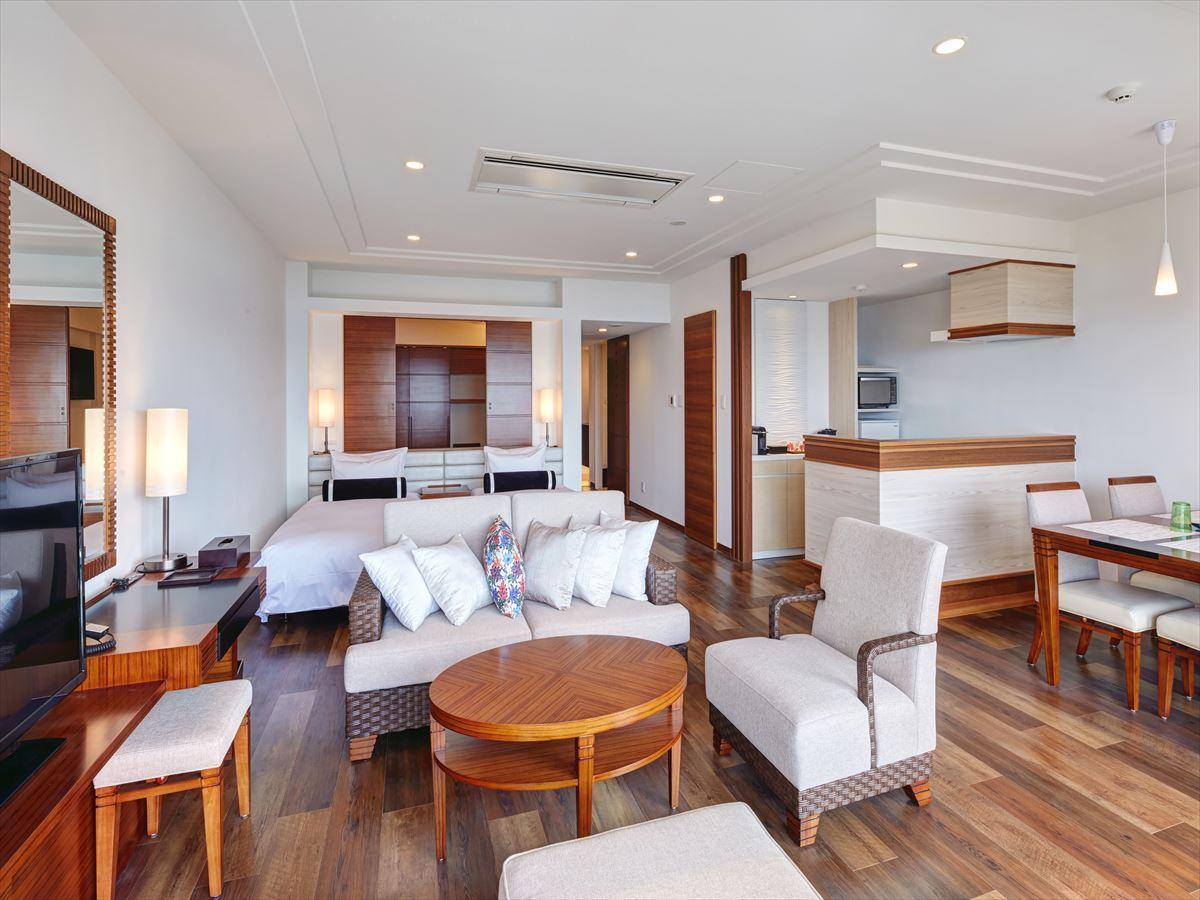 Semi Room, Deluxe, 4 Beds, 2 Semi Double Beds, High Floor