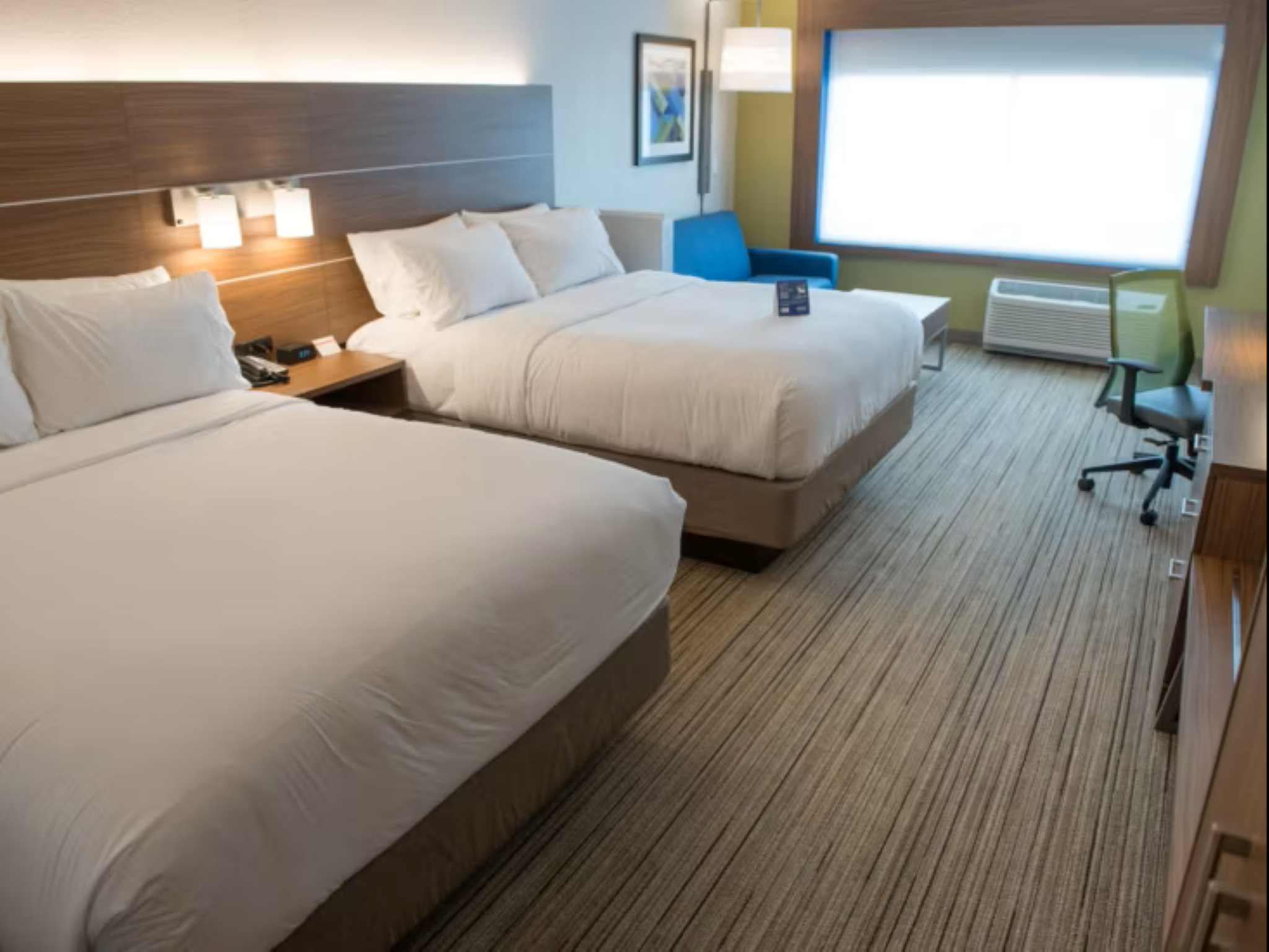 غرفة بسريرين كوين لذوي الإعاقة، Holiday Inn Express & Suites Orland Park Mokena 3/3