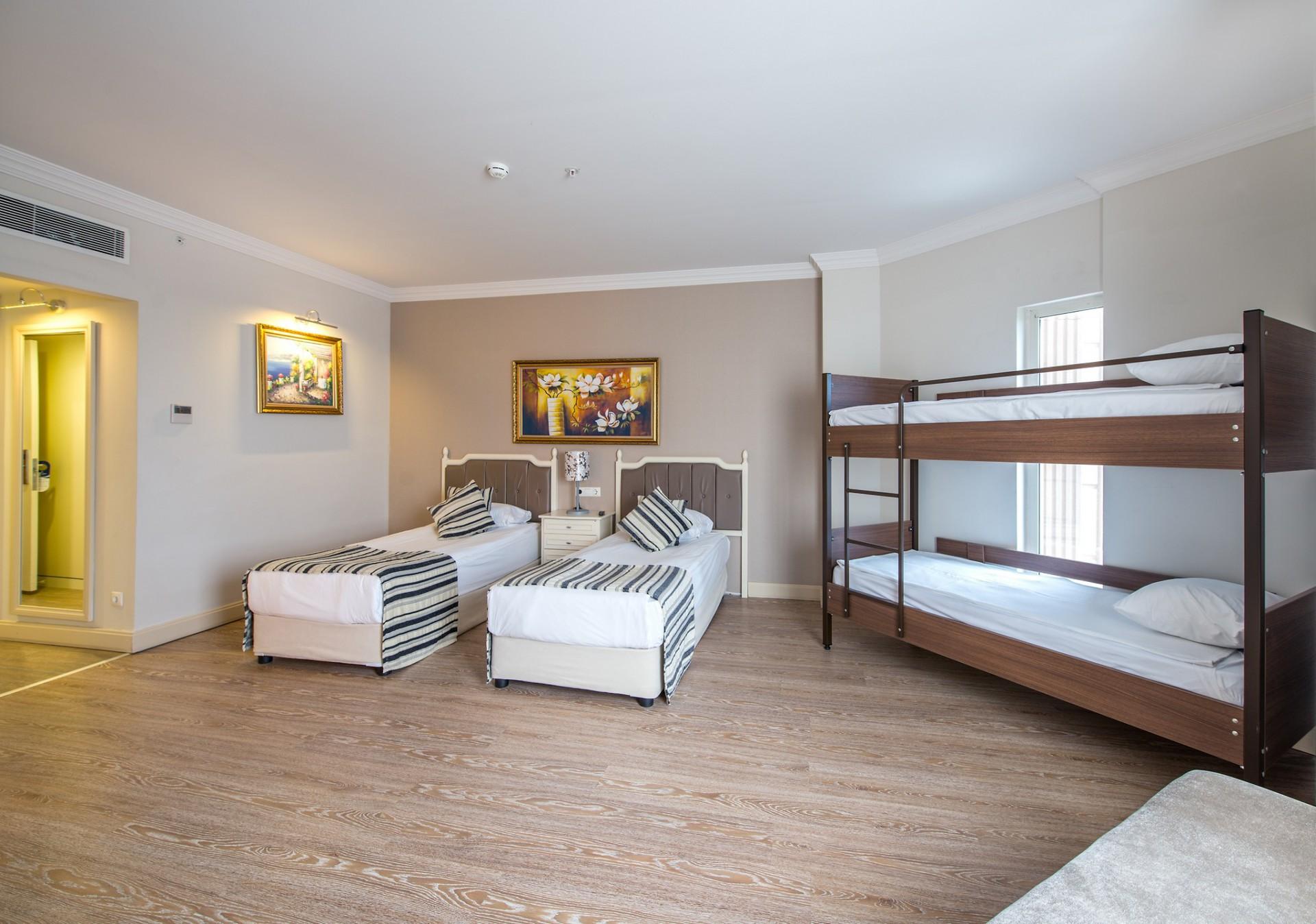 Room, Bunk Beds, Land View