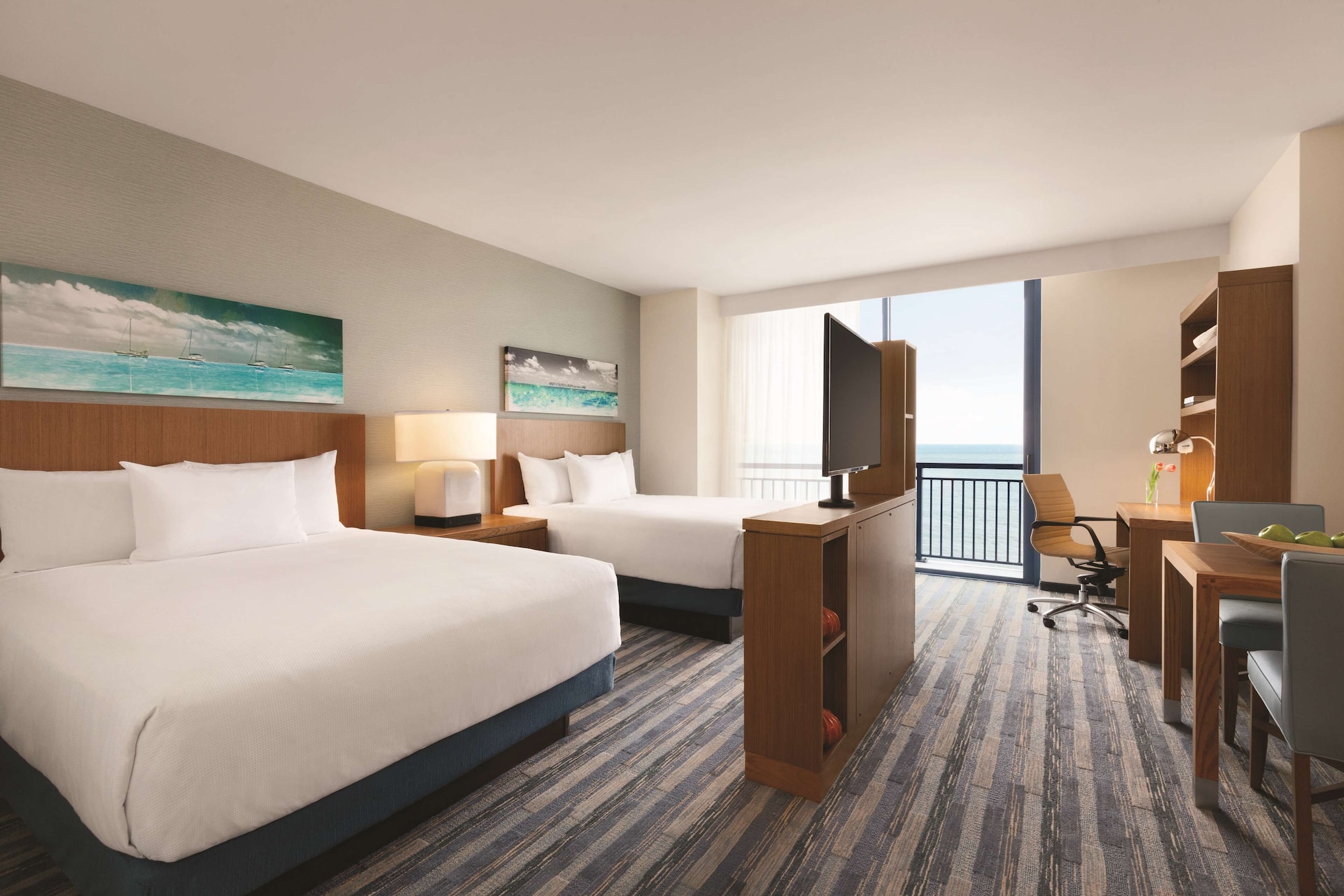 STUDIO, SUITE, 2 QUEEN BEDS, OCEAN FRONT, SOFA, ACCESSIBLE