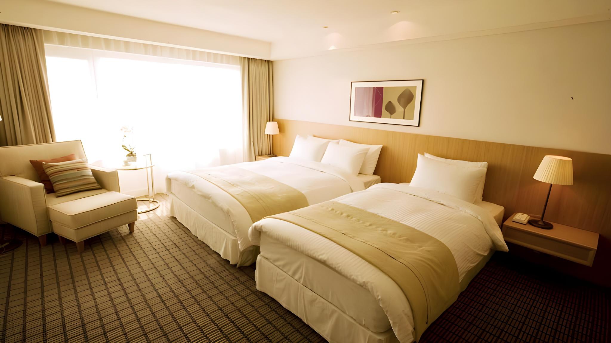 Super, Deluxe, Twin Beds, Ocean View