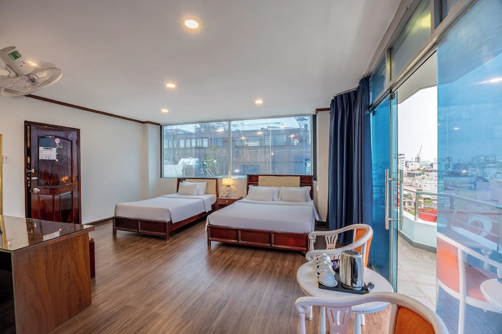 غرفة عائلية بسرير مزدوج وسرير فردي بغرفة نوم واحدة، A25 Hotel - 251 Hai Ba Trung HCM 3/6