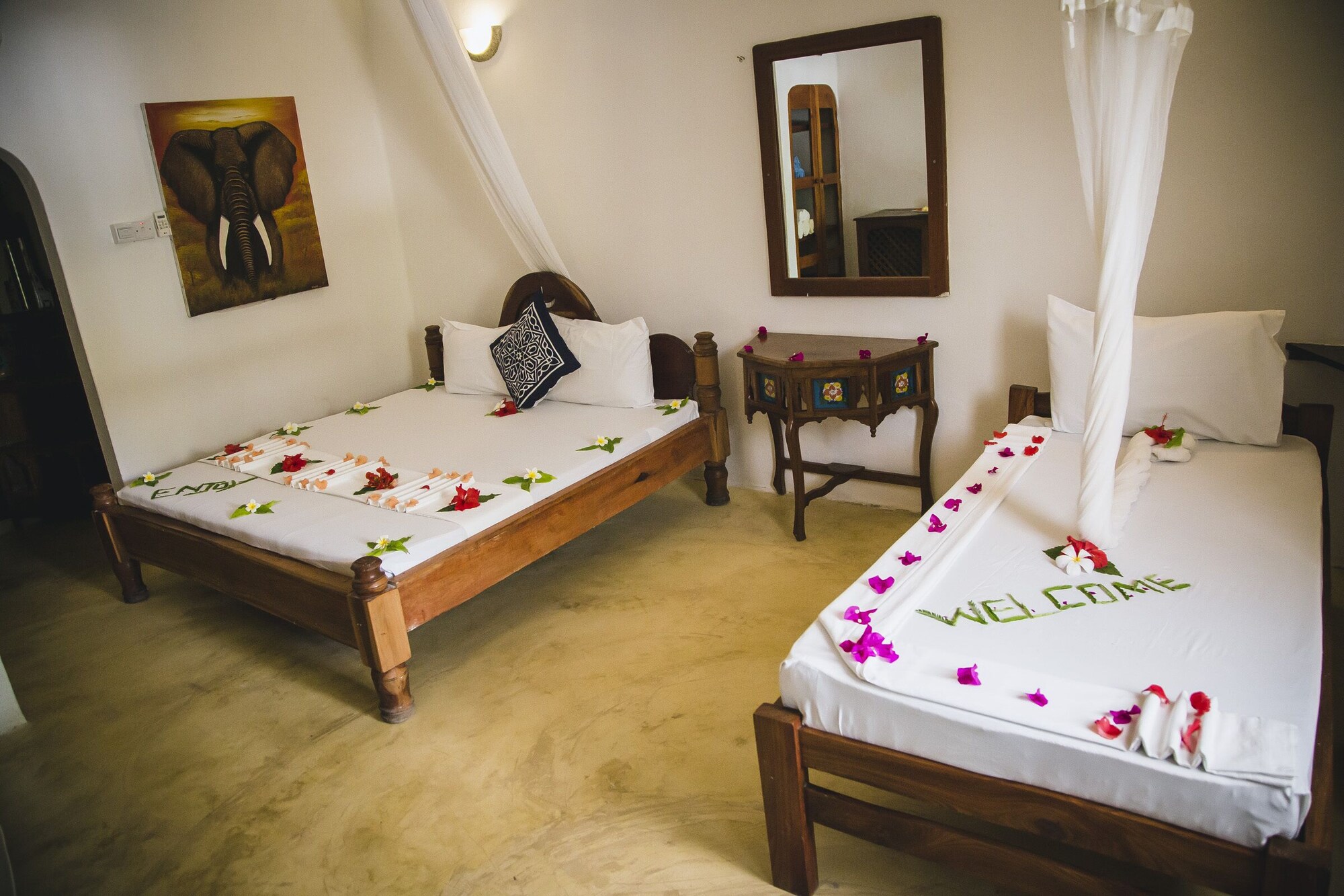 Family, Triple, 1 King and 1 Single Beds, Ocean Front, Patio