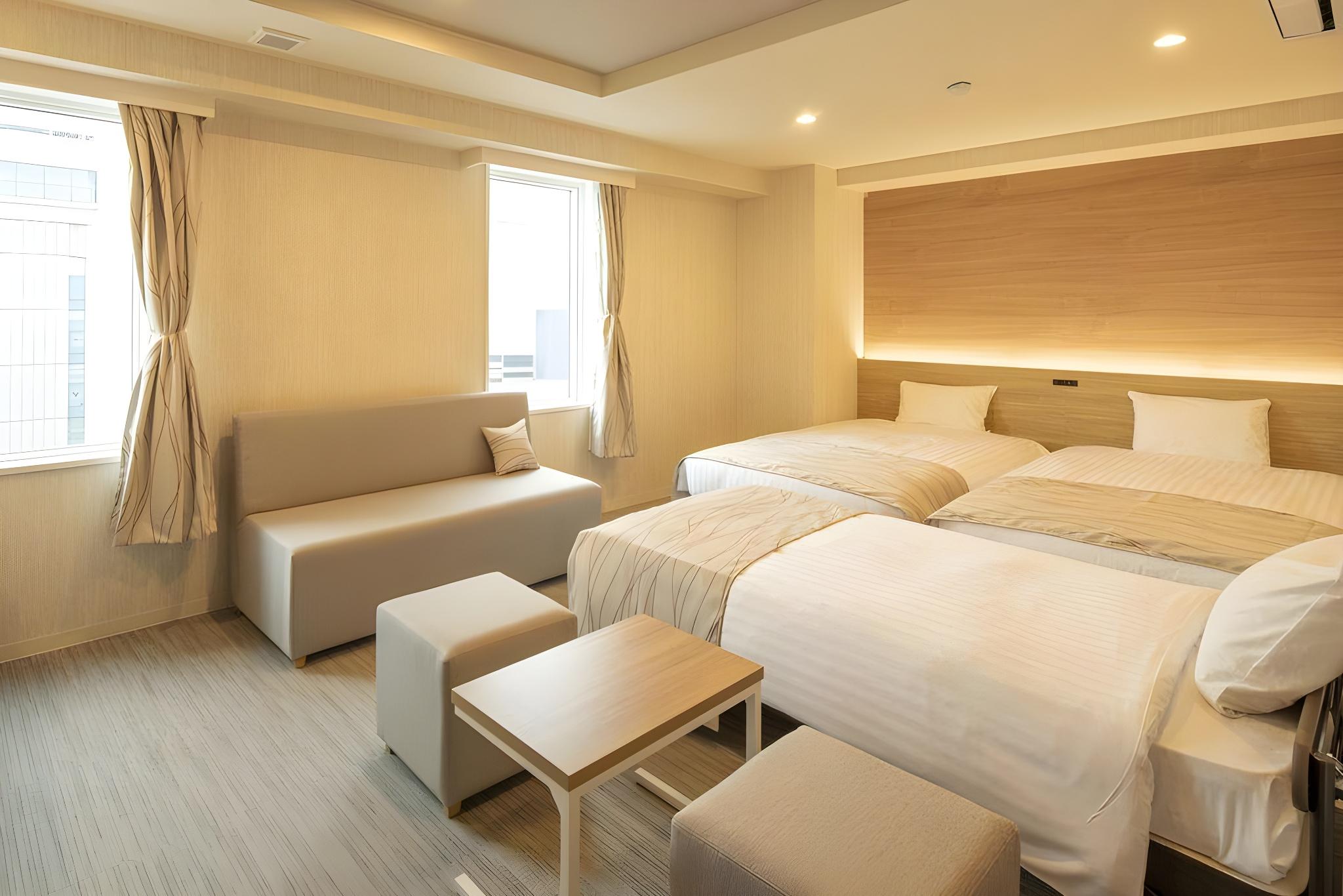 Semi Room, Deluxe, Triple, 2 Semi Double Beds