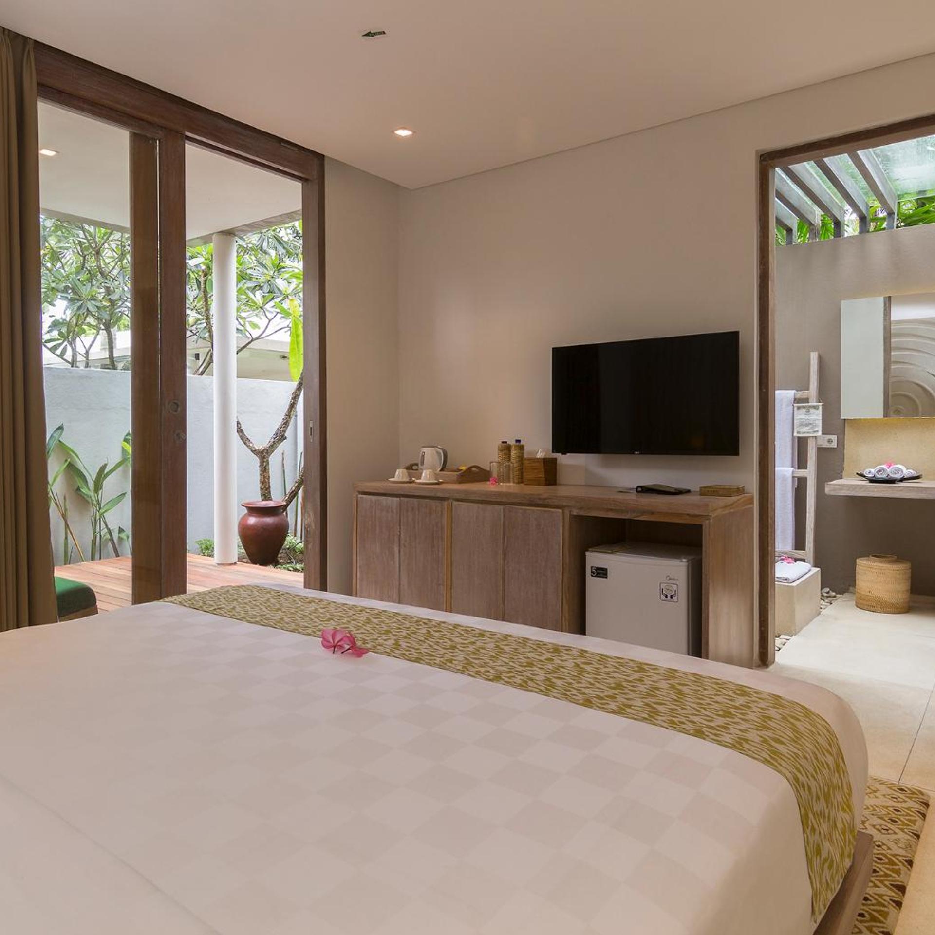 غرفة ديلوكس بسرير كينج، Svarga Resort 2/3
