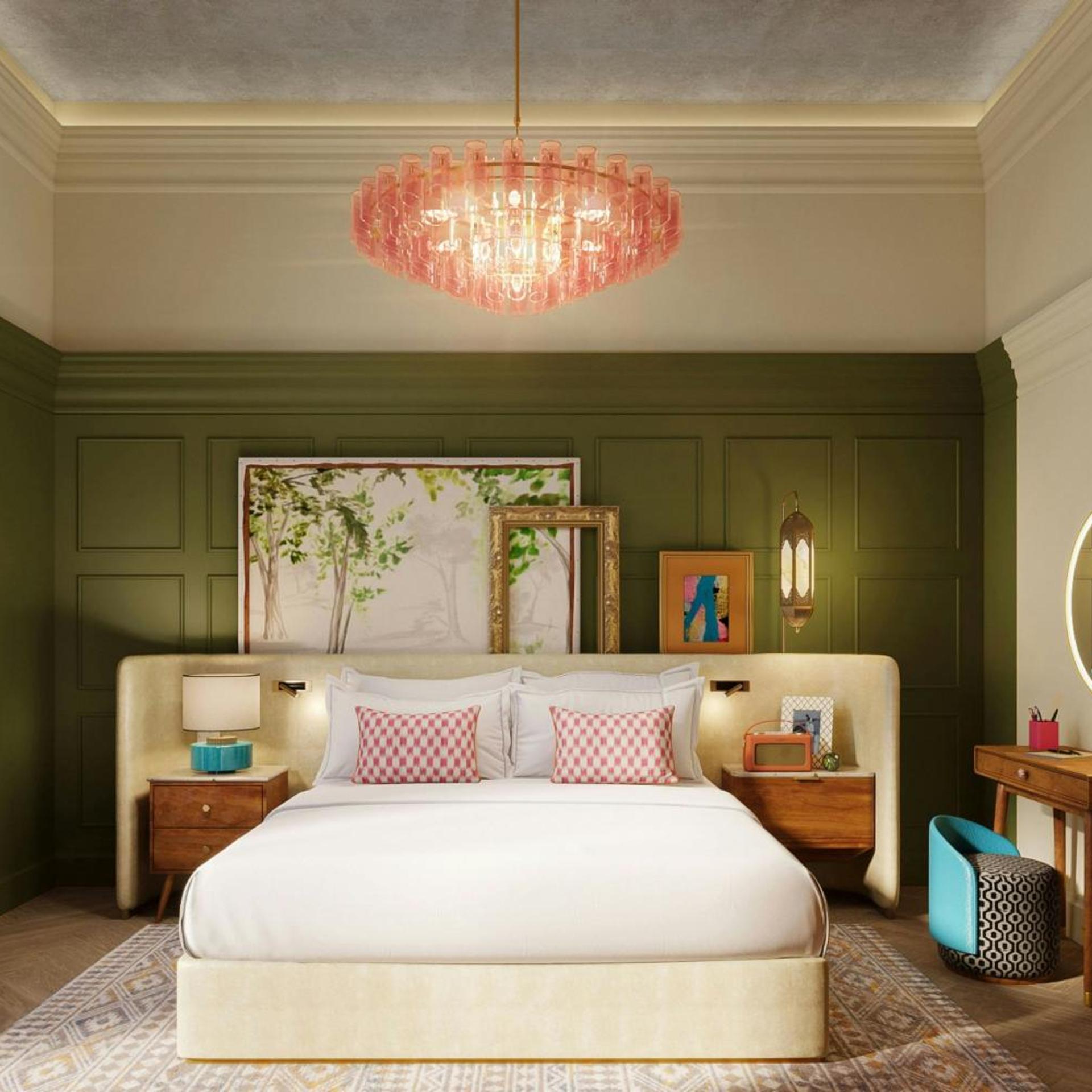 Town House, Suite, King Bed, City View