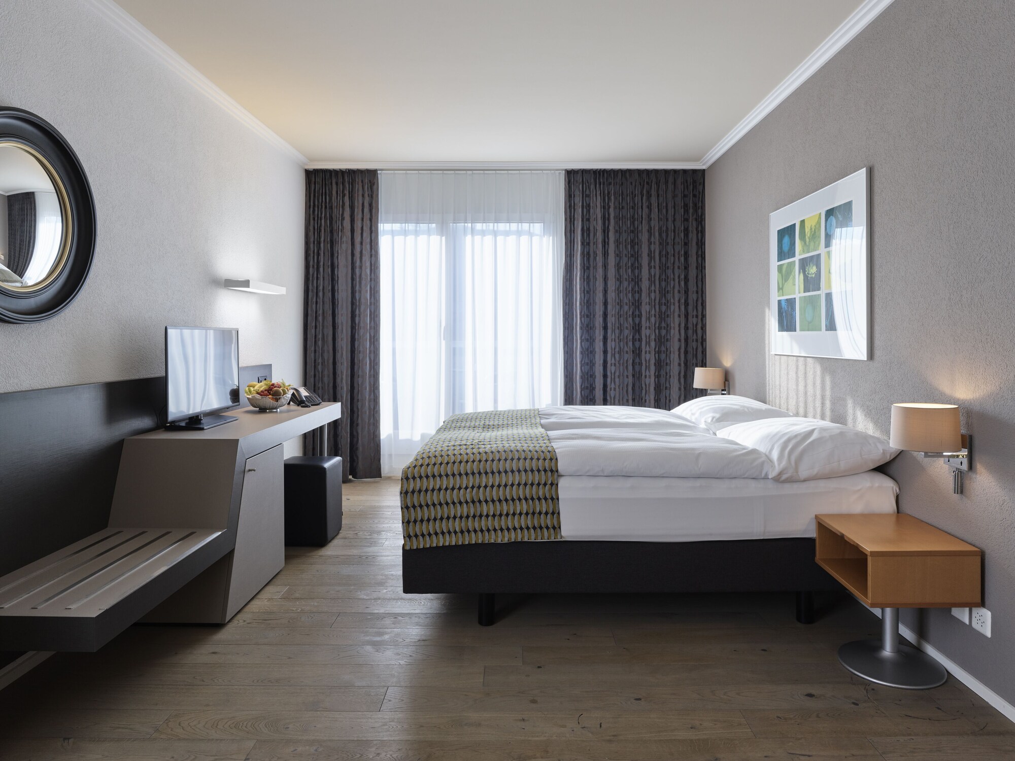 غرفة اقتصادية بسريرين منفصلين، Hotel Berchtold 2/5