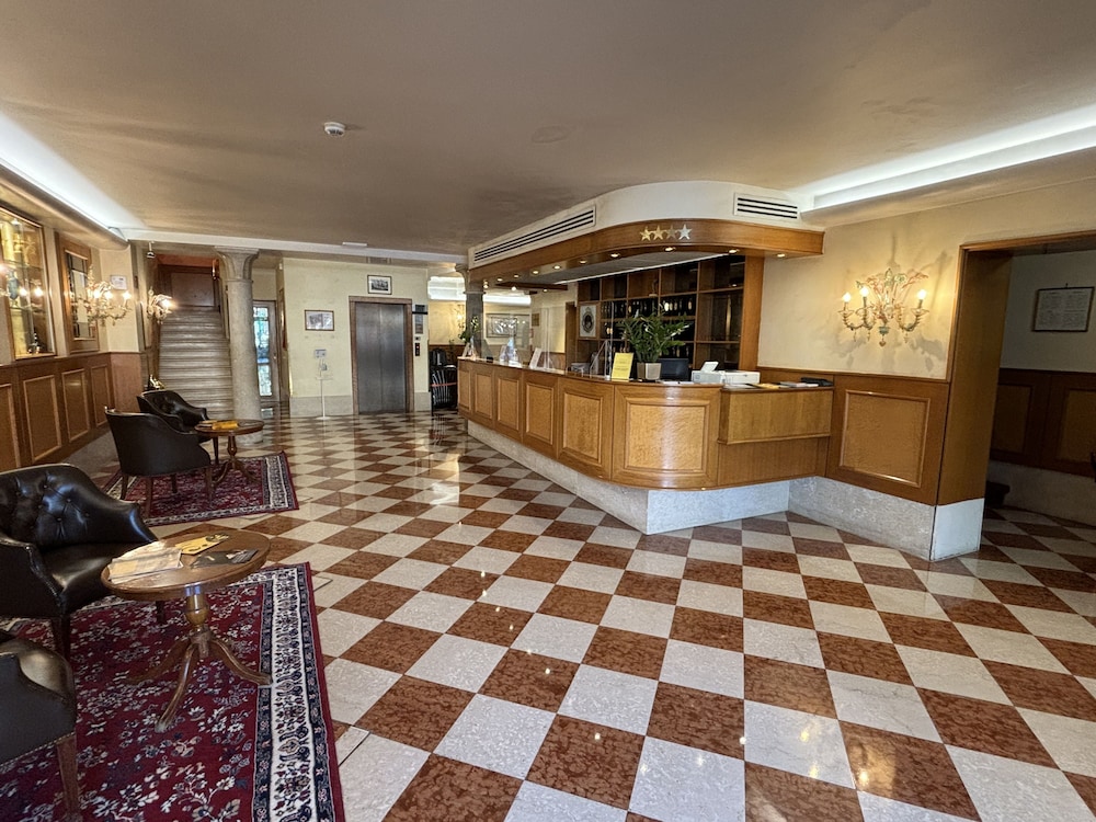 Lobby at Rialto Hotel, VENICE