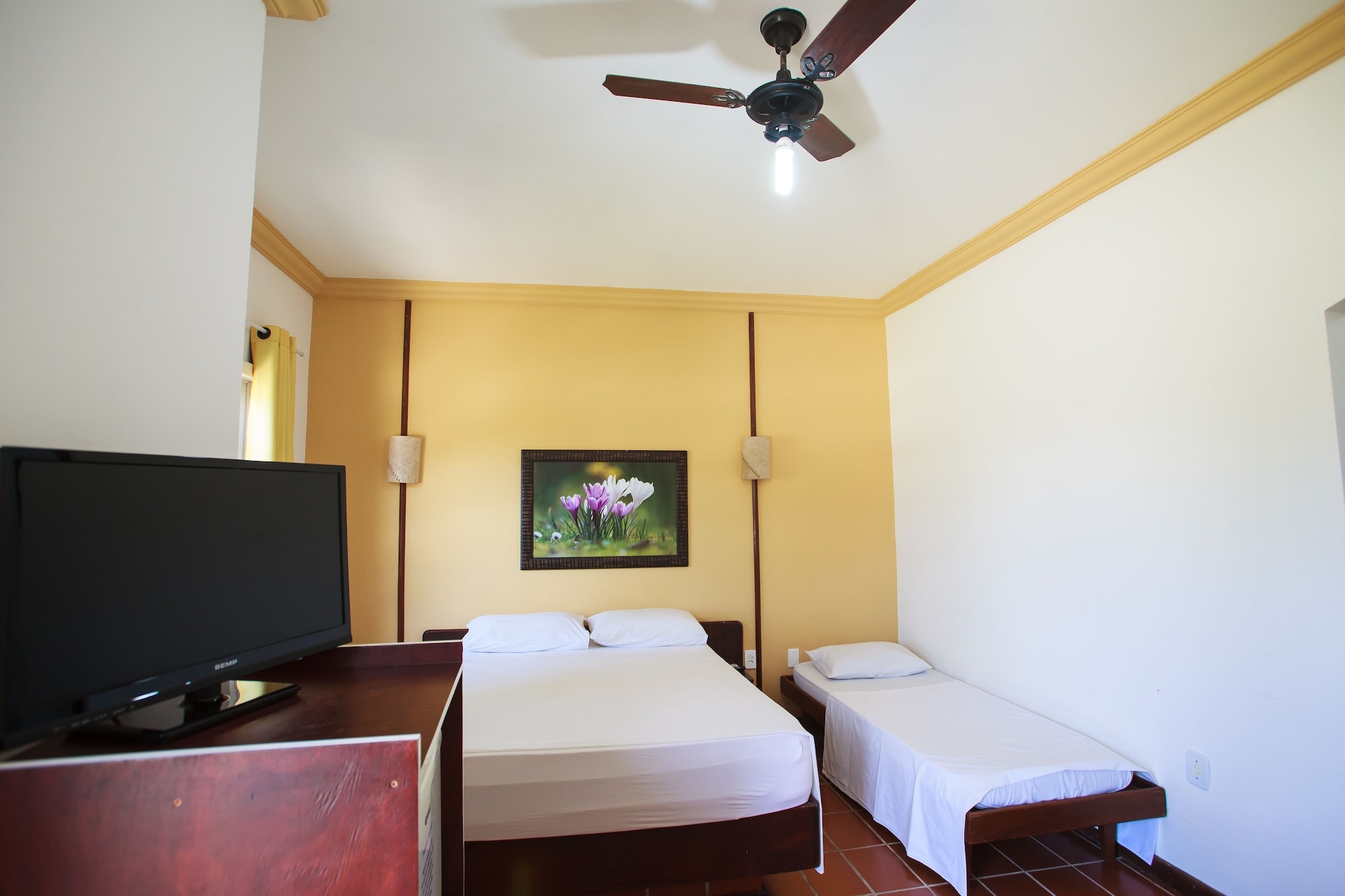 Standard, Quadruple, Double and Twin Beds, Land View, Balcony