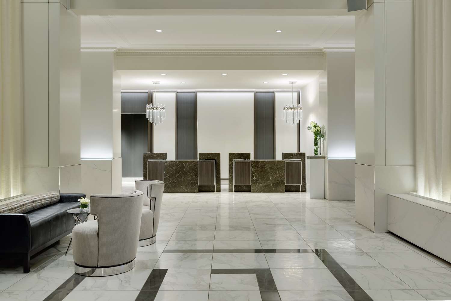 Lobby at Hilton Boston Park Plaza, BOSTON - MA
