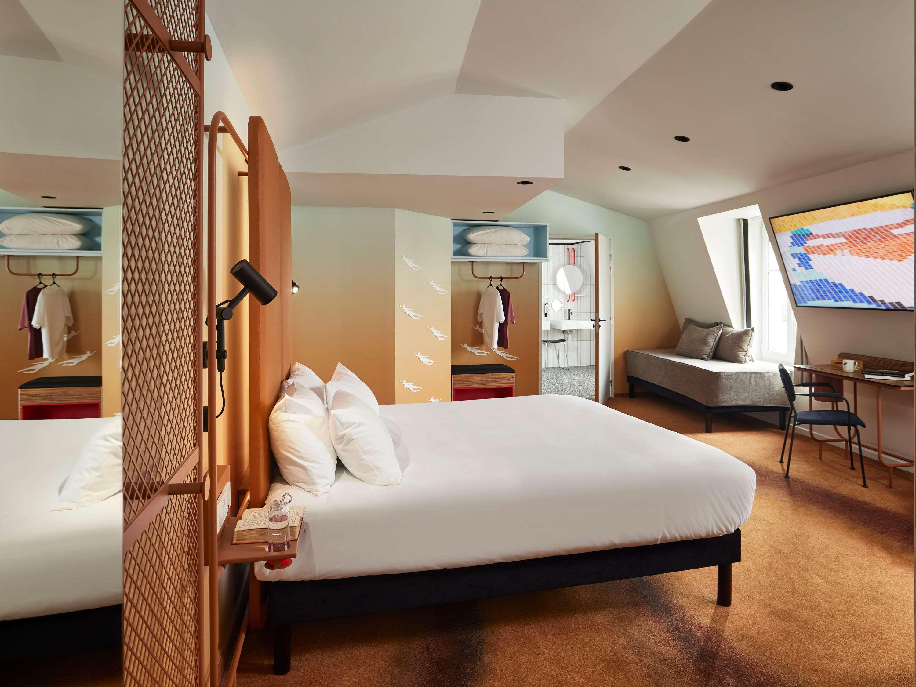 غرفة سوبيريور ثلاثية بسرير مزدوج وسرير فردي، You Hotel Deauville - Handwritten Collection 7/10