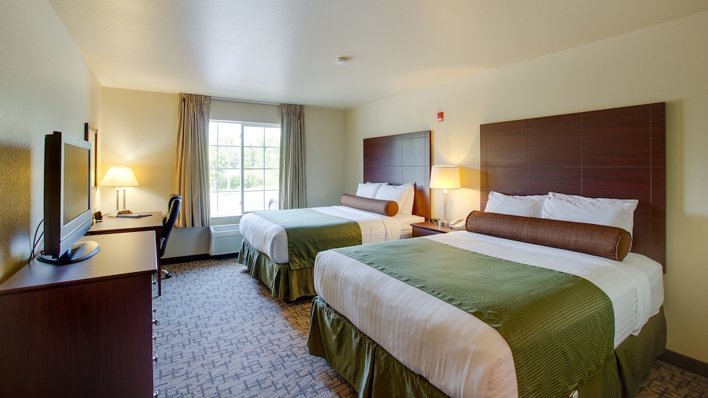 غرفة بسريرين كوين لذوي الإعاقة، Cobblestone Inn & Suites Durand 2/7