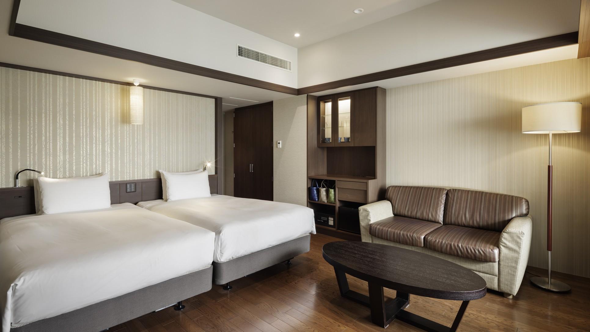 Premium, Twin Beds, Outdoor Bath