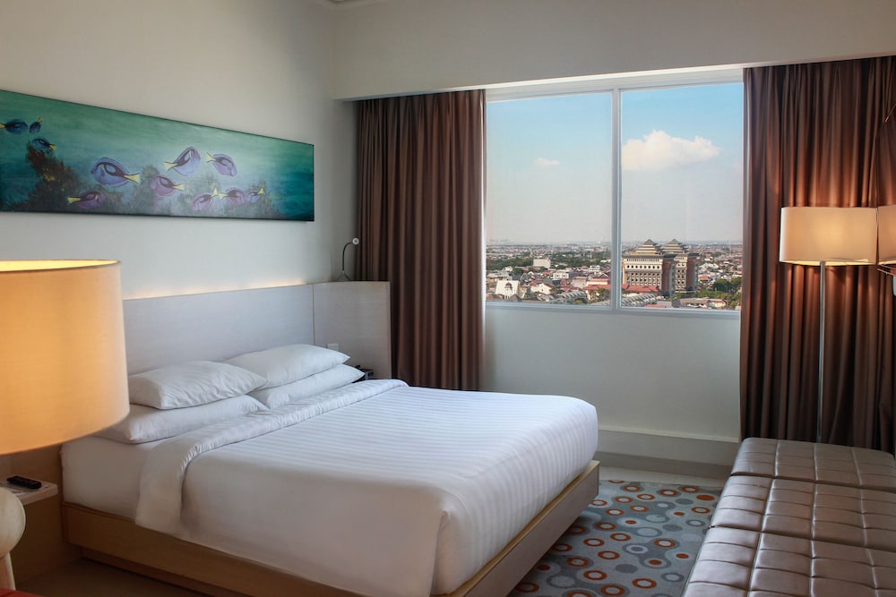 جناح بسرير كينج بغرفتي نوم، Fairfield By Marriott Surabaya 6/9
