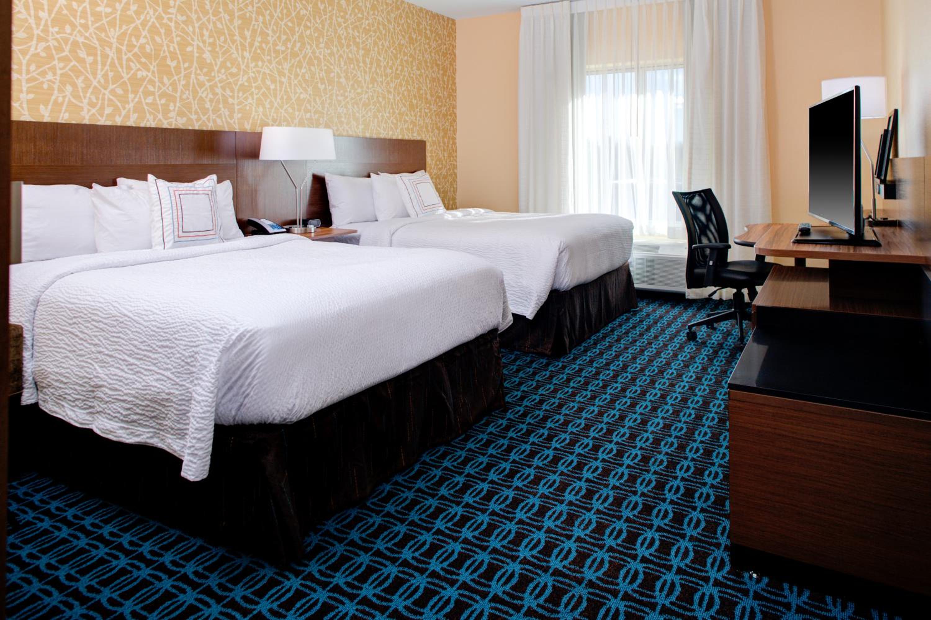 Room, 2 Queen Beds, FAIRFIELD INN & SUITES DETROIT CANTON 9/11