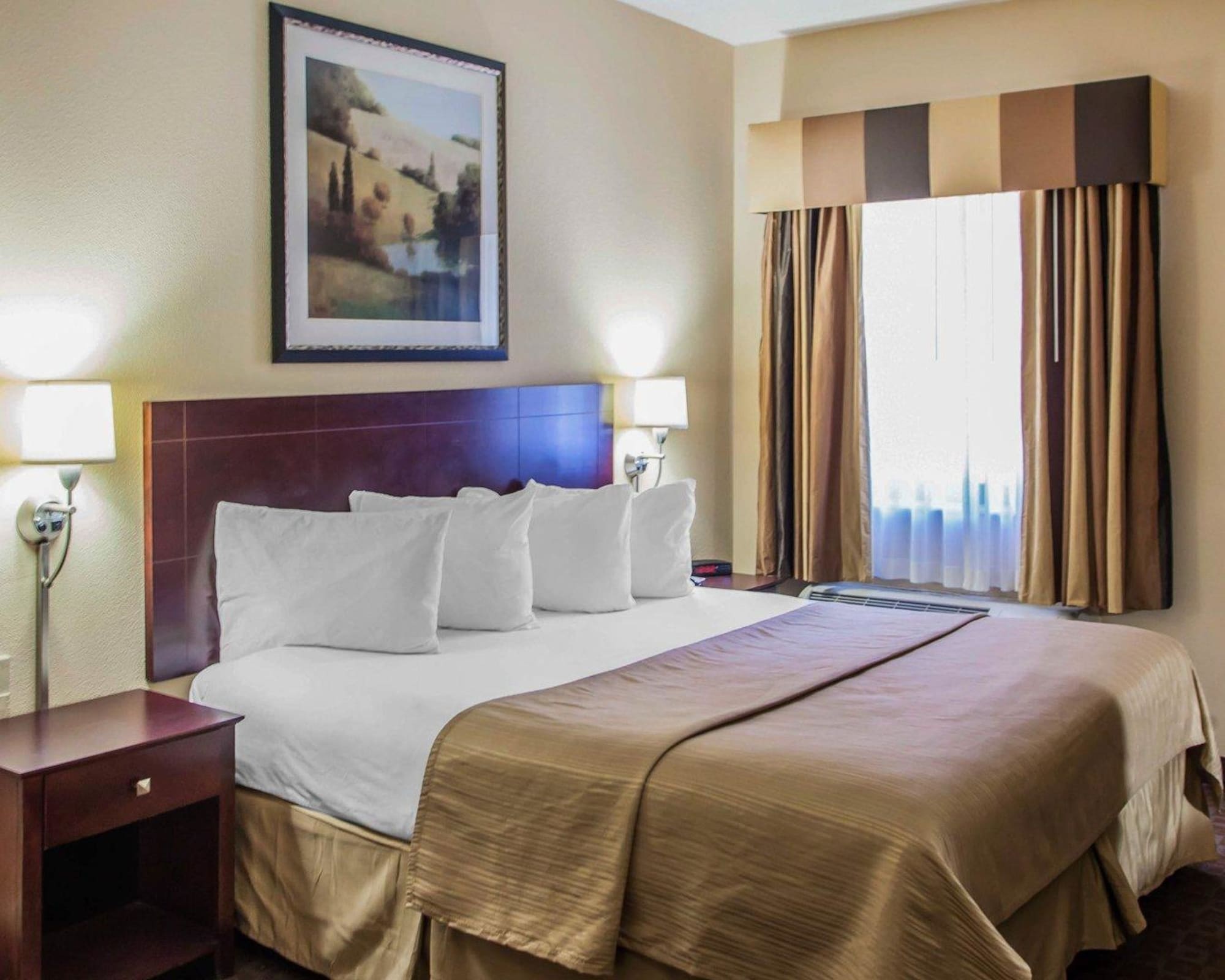 Efficiency, Suite, King Bed, Sofa, Bathtub, Accessible