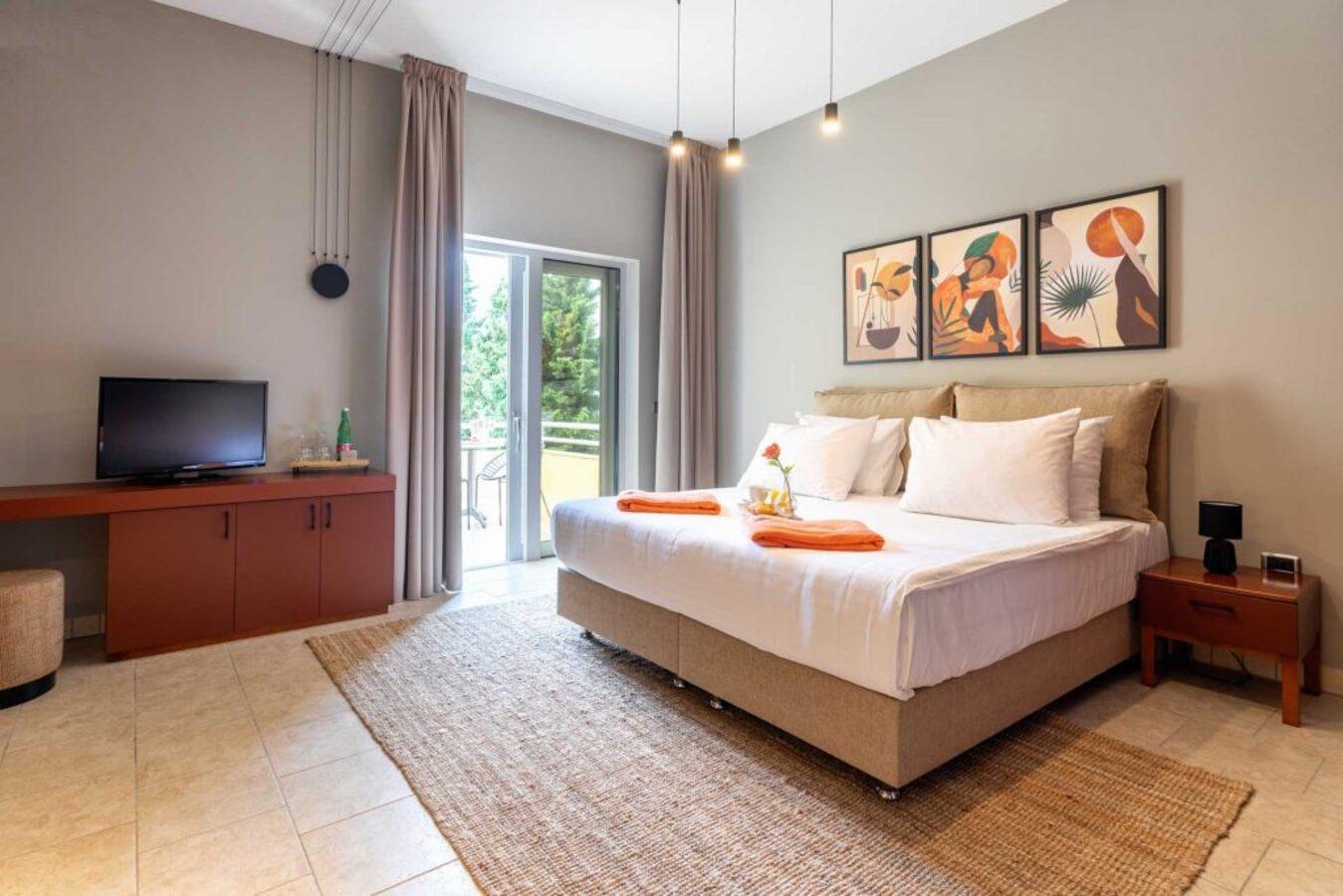 Superior, Partial Sea View, Balcony or Terrace، Boutique Beach Resort Podstine 3/4