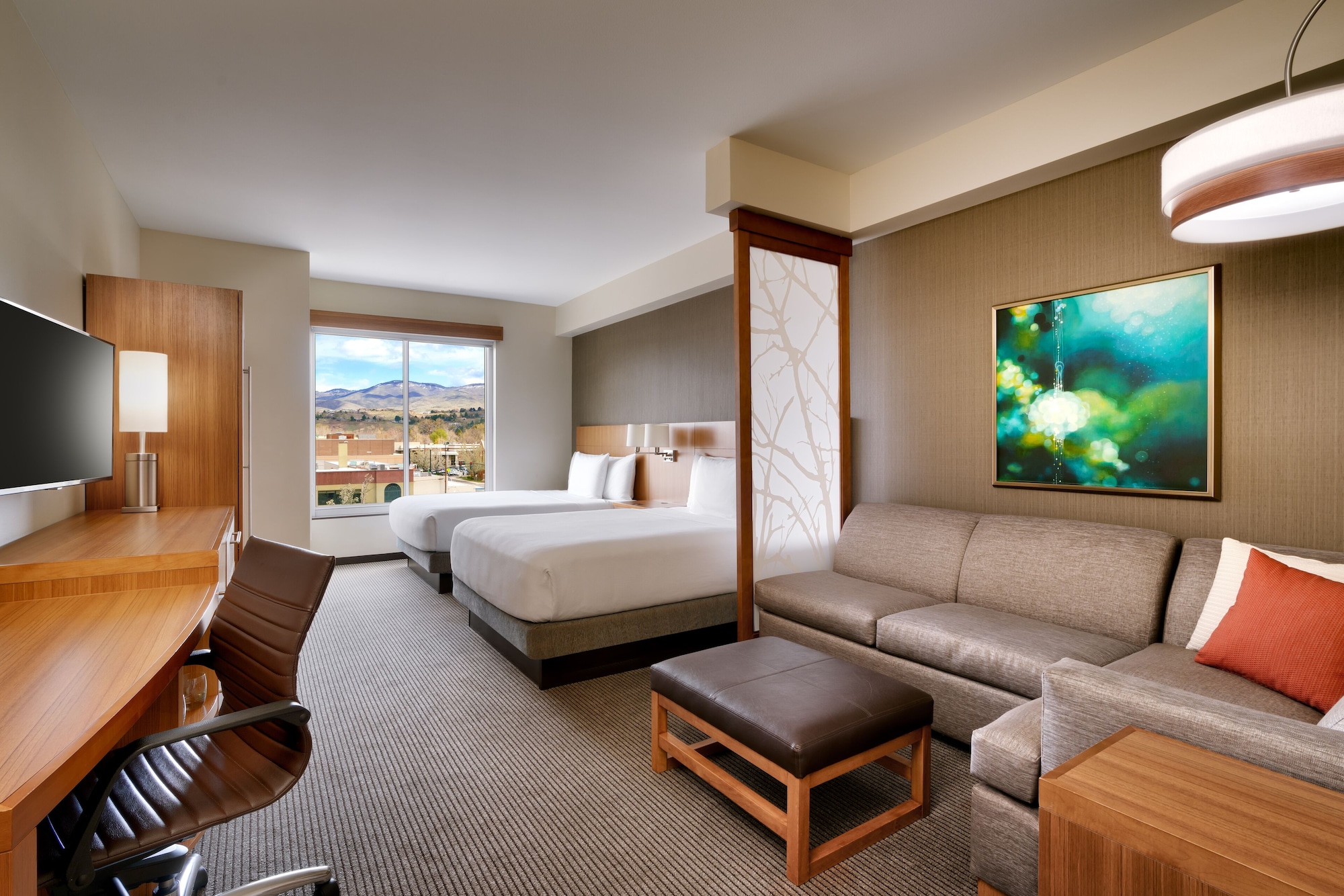 Room, 2 Queen Beds, Sofa