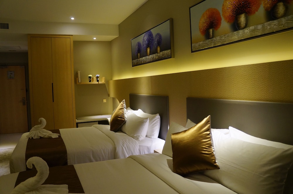 غرفة بريميير بسريرين كوين، Greens Hotel And Suites 3/5