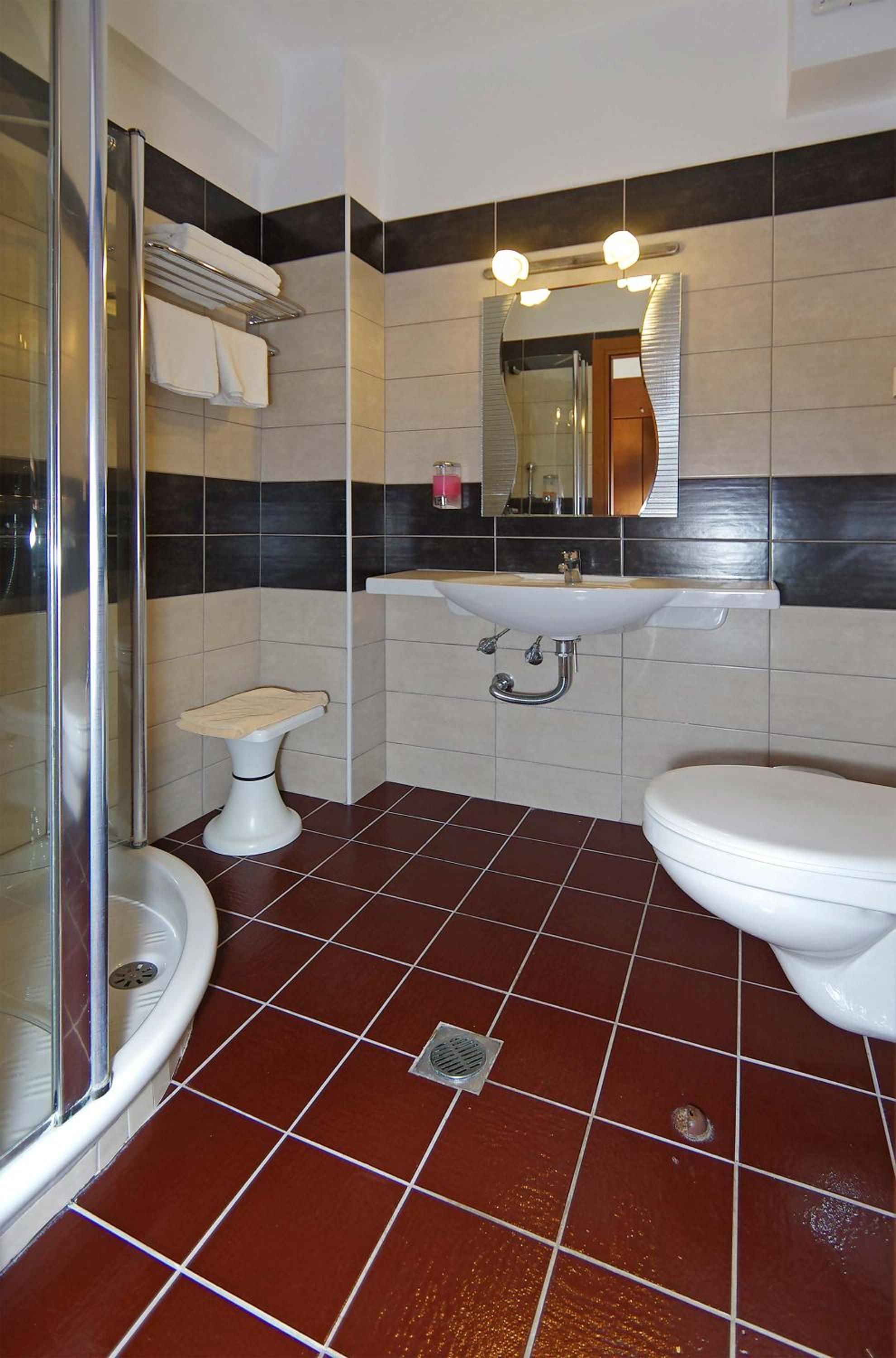 غرفة بسرير مزدوج أو سريرين منفصلين، Sun Beach Platamon Resort 9/9