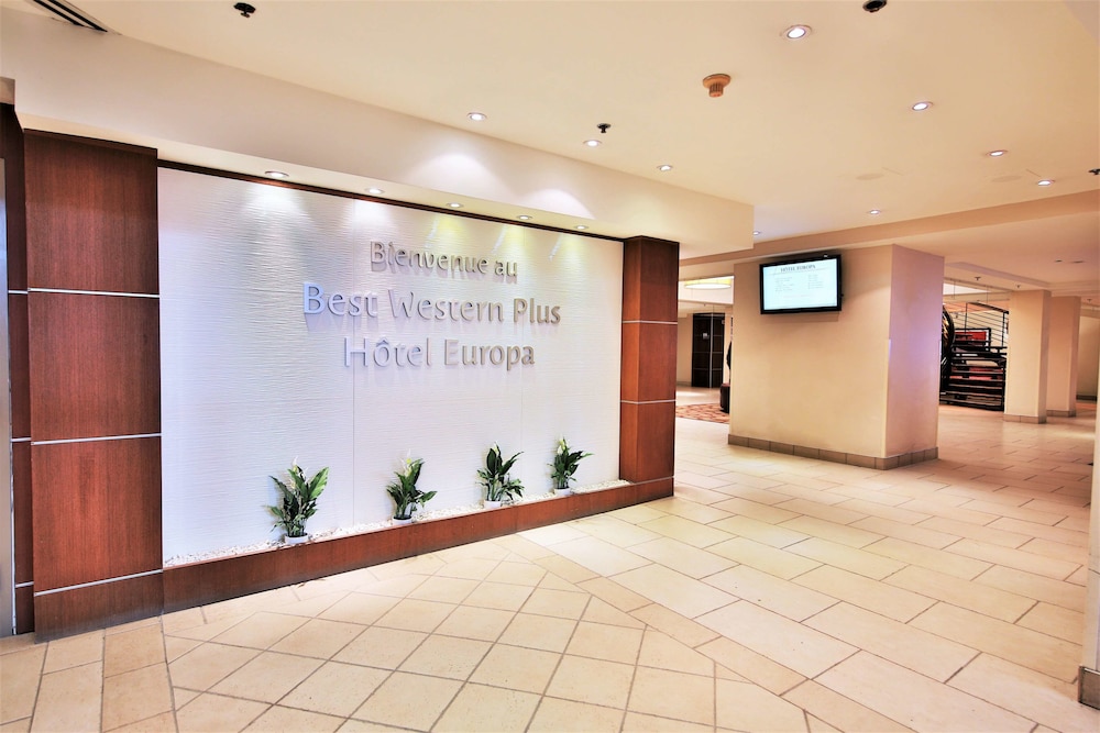 Lobby at Hotel Europa, BW Signature Collection, MONTREAL