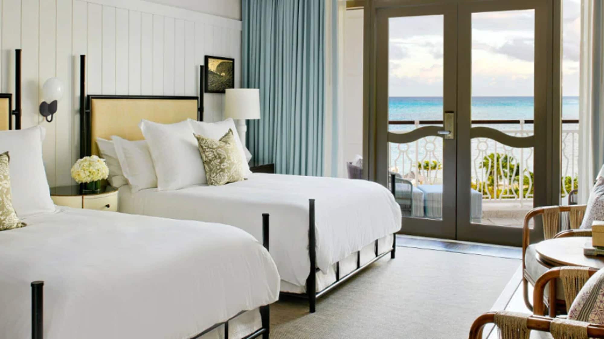 room, 2 queen beds, ocean view