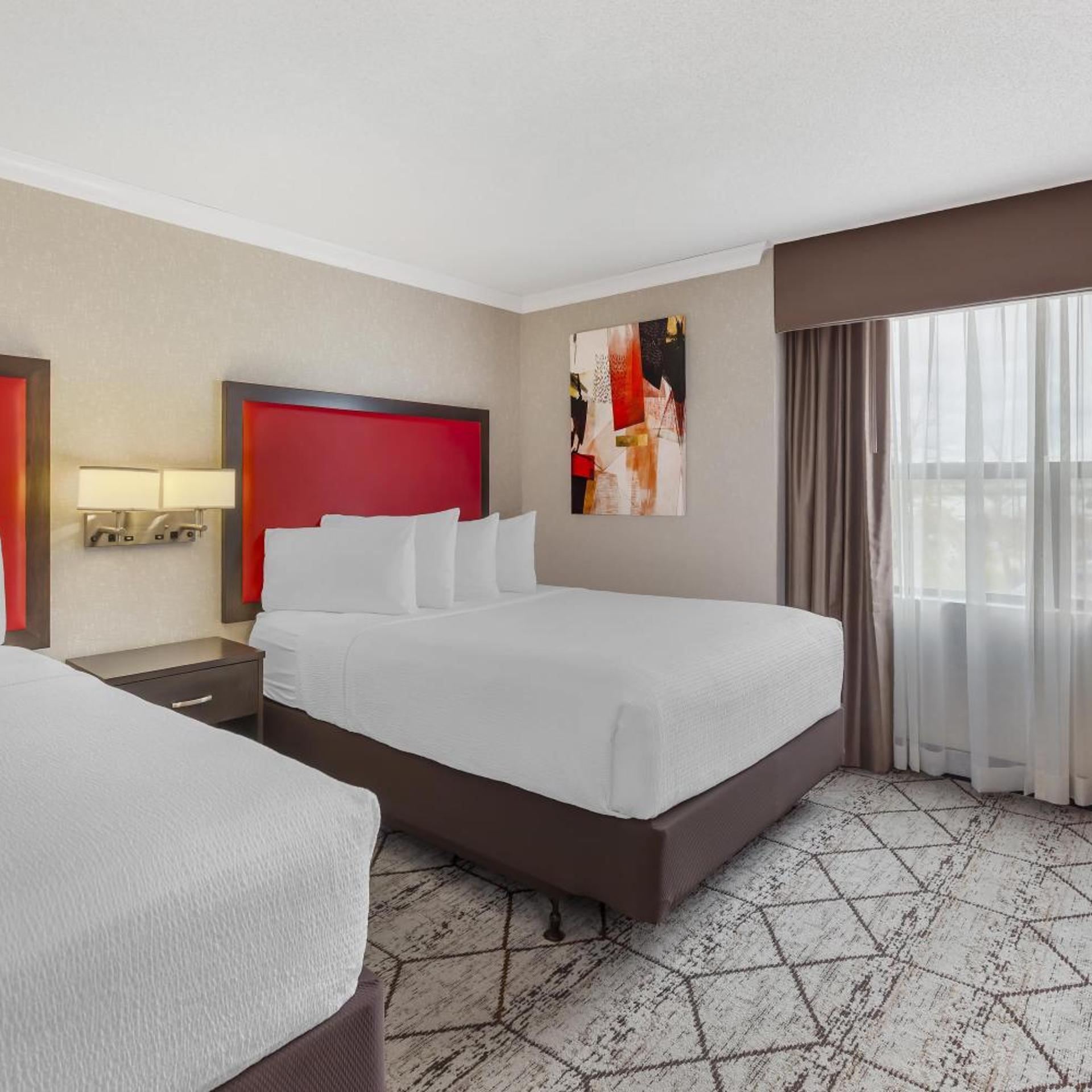 جناح بسريرين كوين مع أريكة، Best Western Plus Rose City Suites 4/10