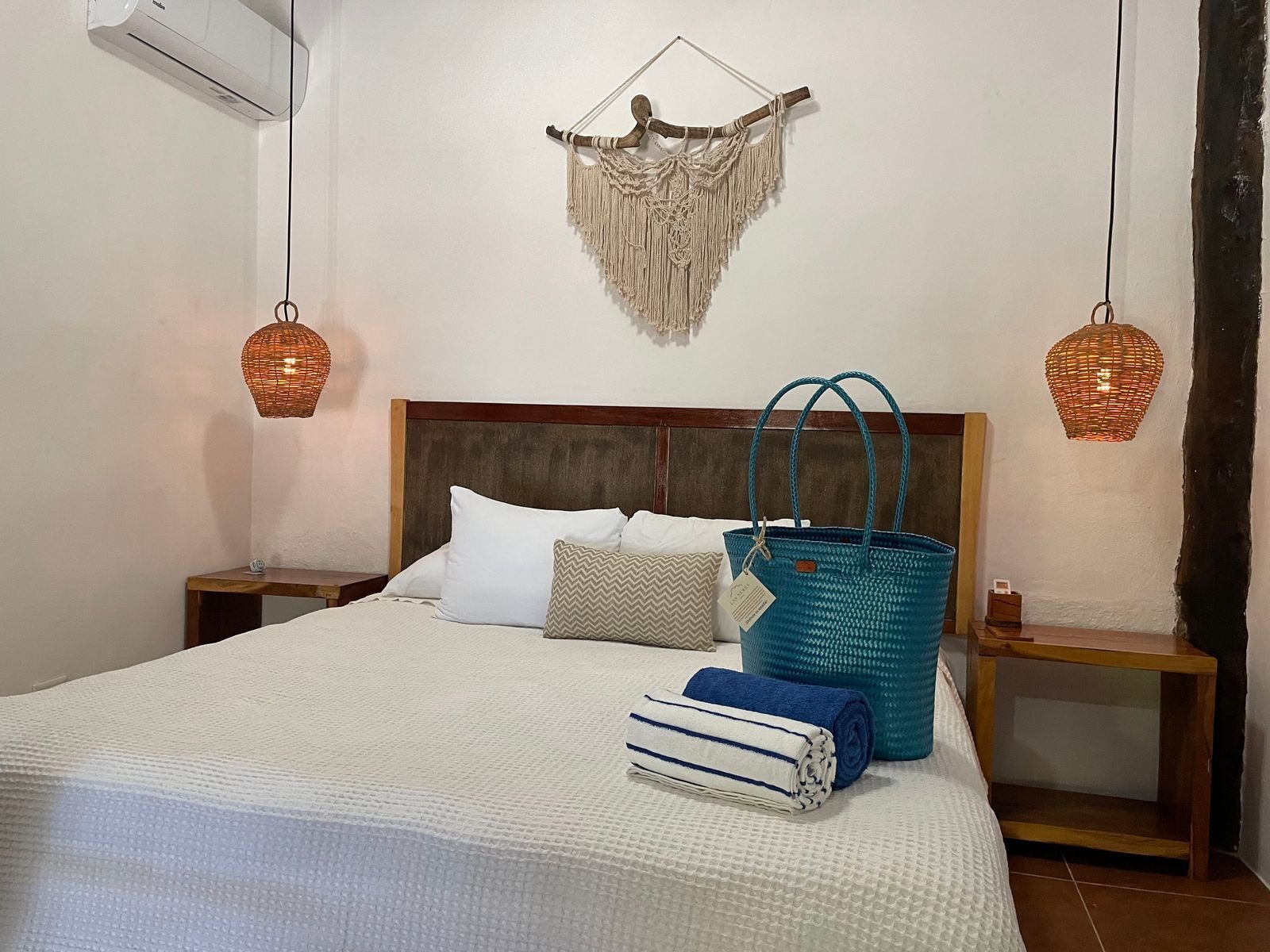junior suite garden view (cama king)، Las Nubes de Holbox 3/7